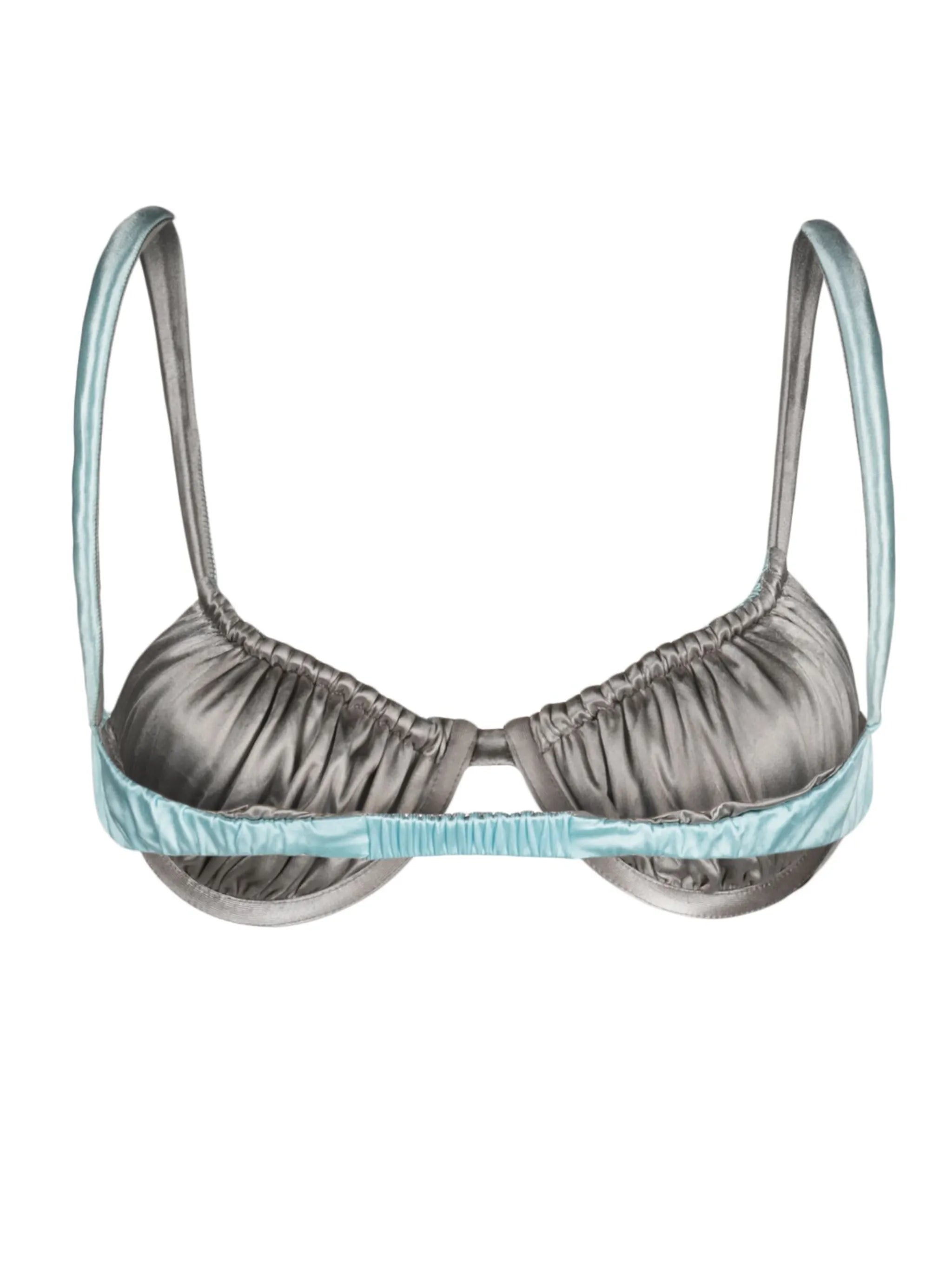 twisted-strap bikini top