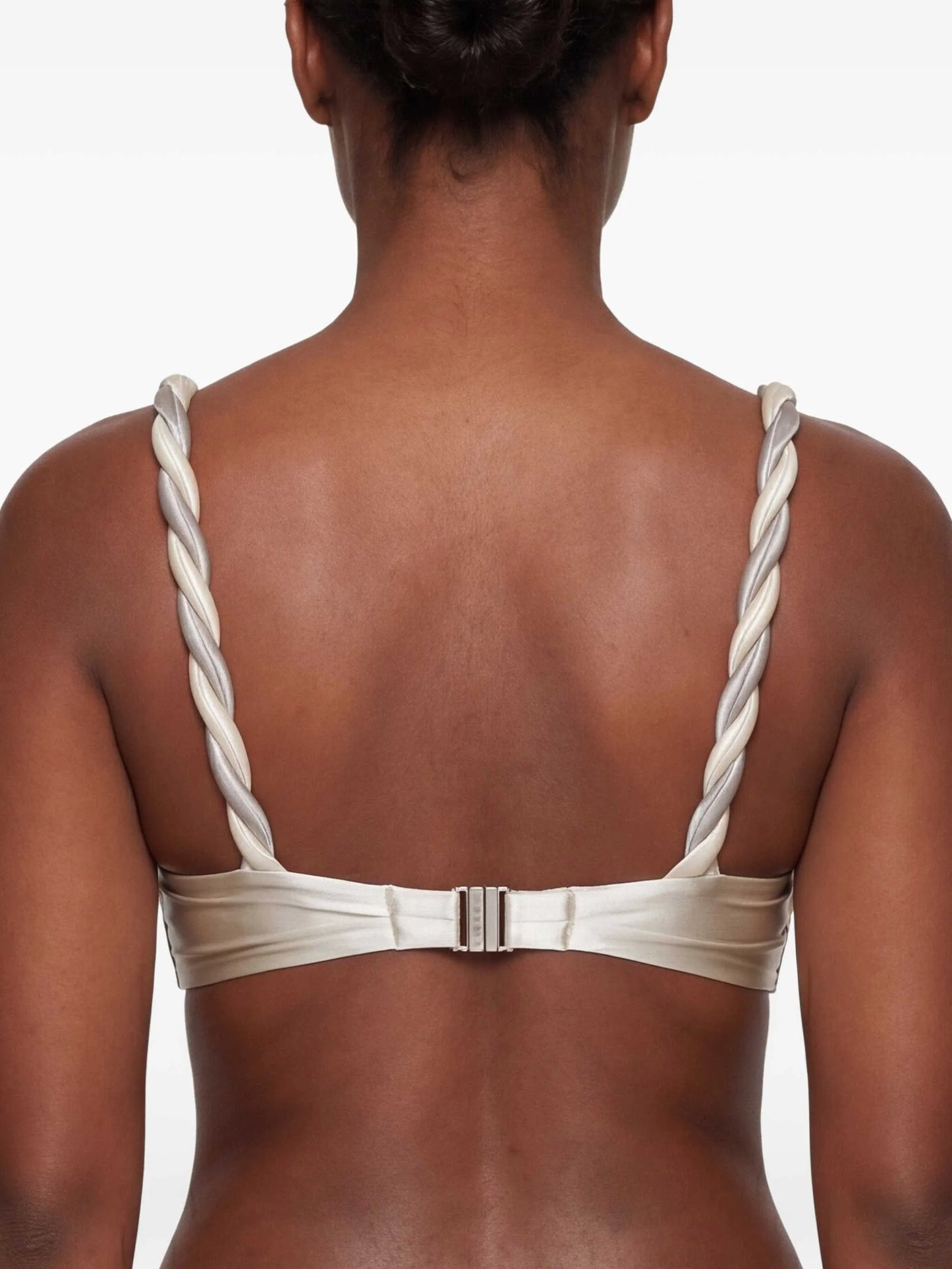 reversible chunky-rope bikini top
