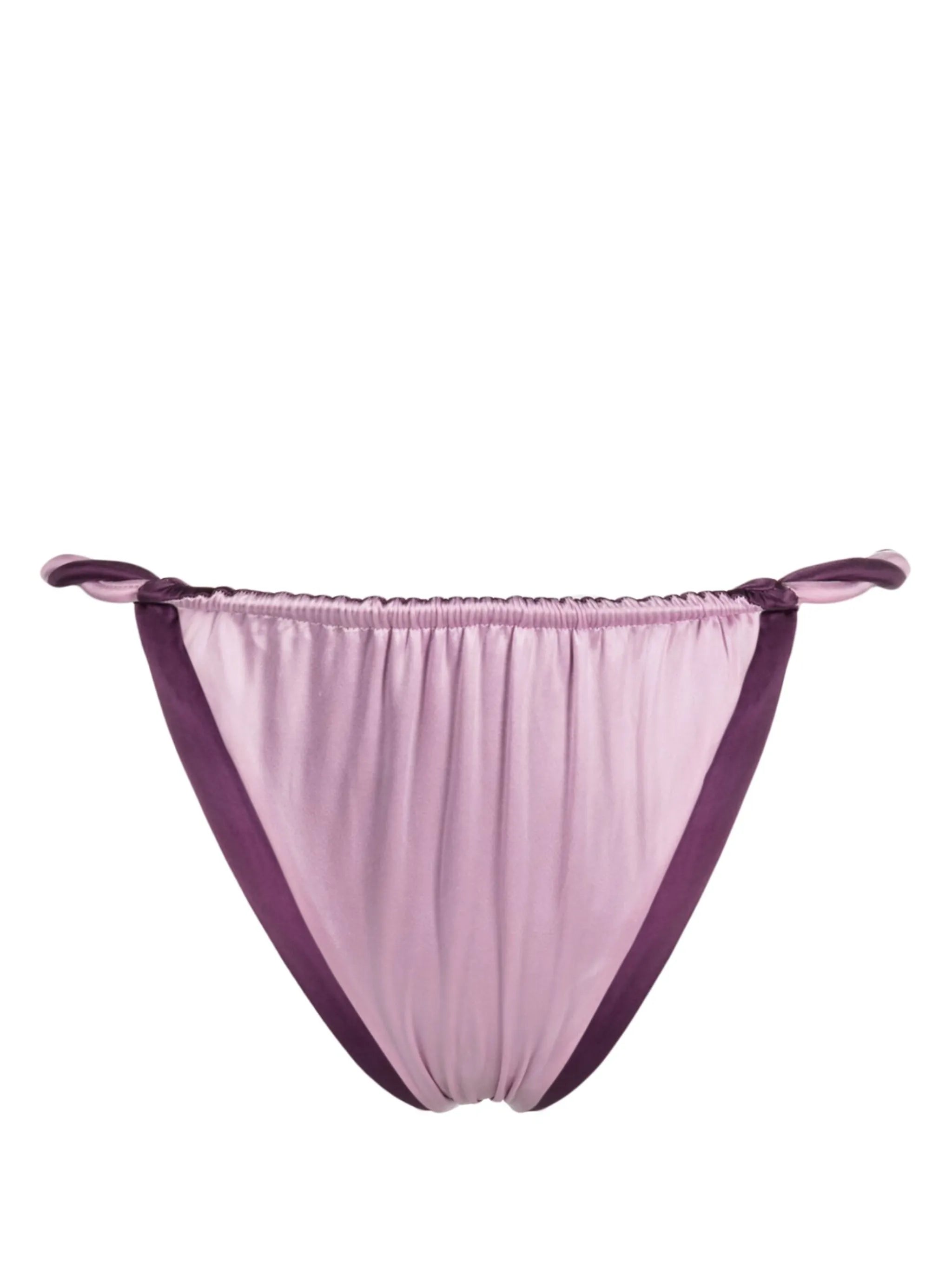 rope-detail bikini bottons