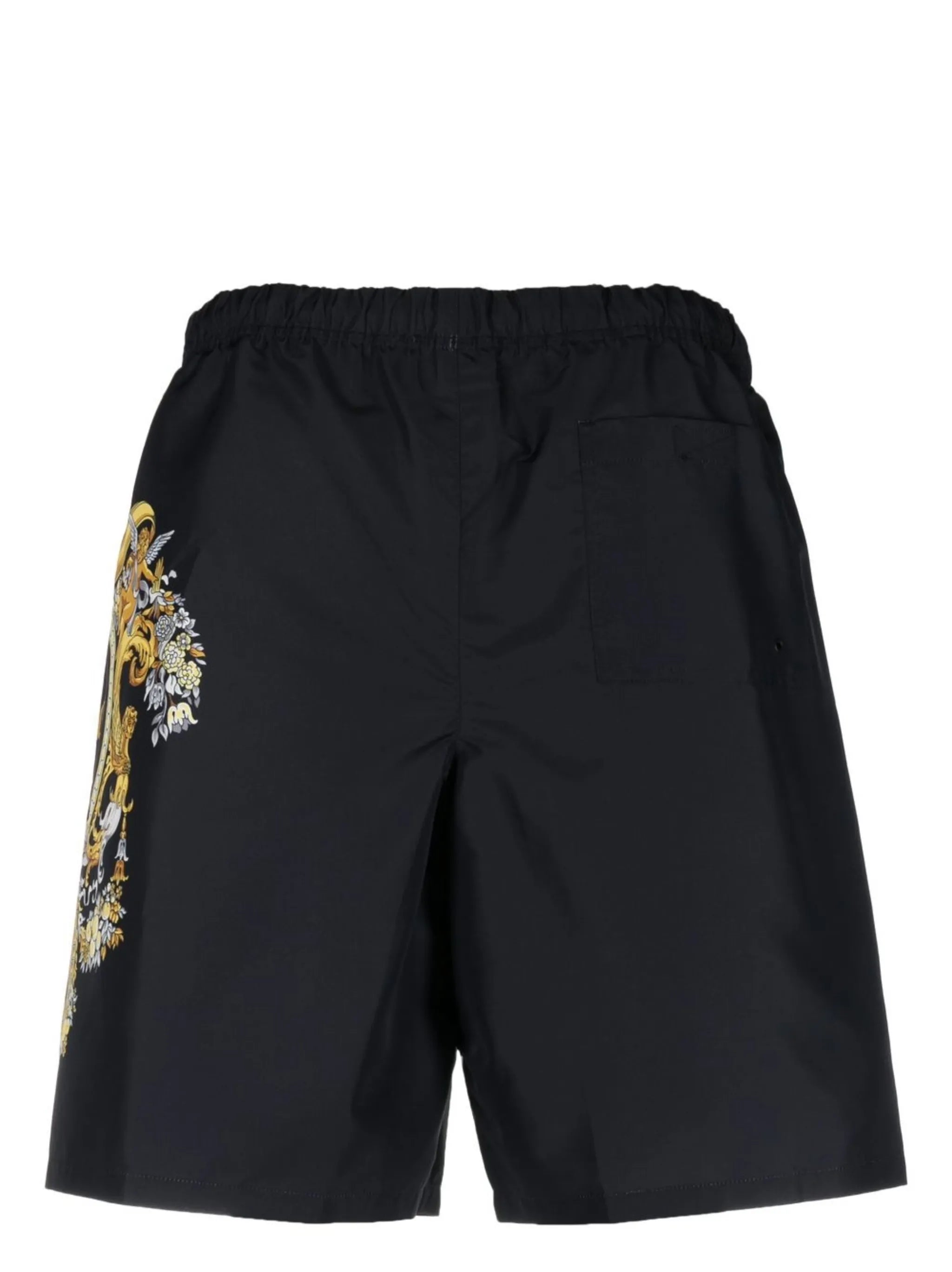 logo-print swim shorts
