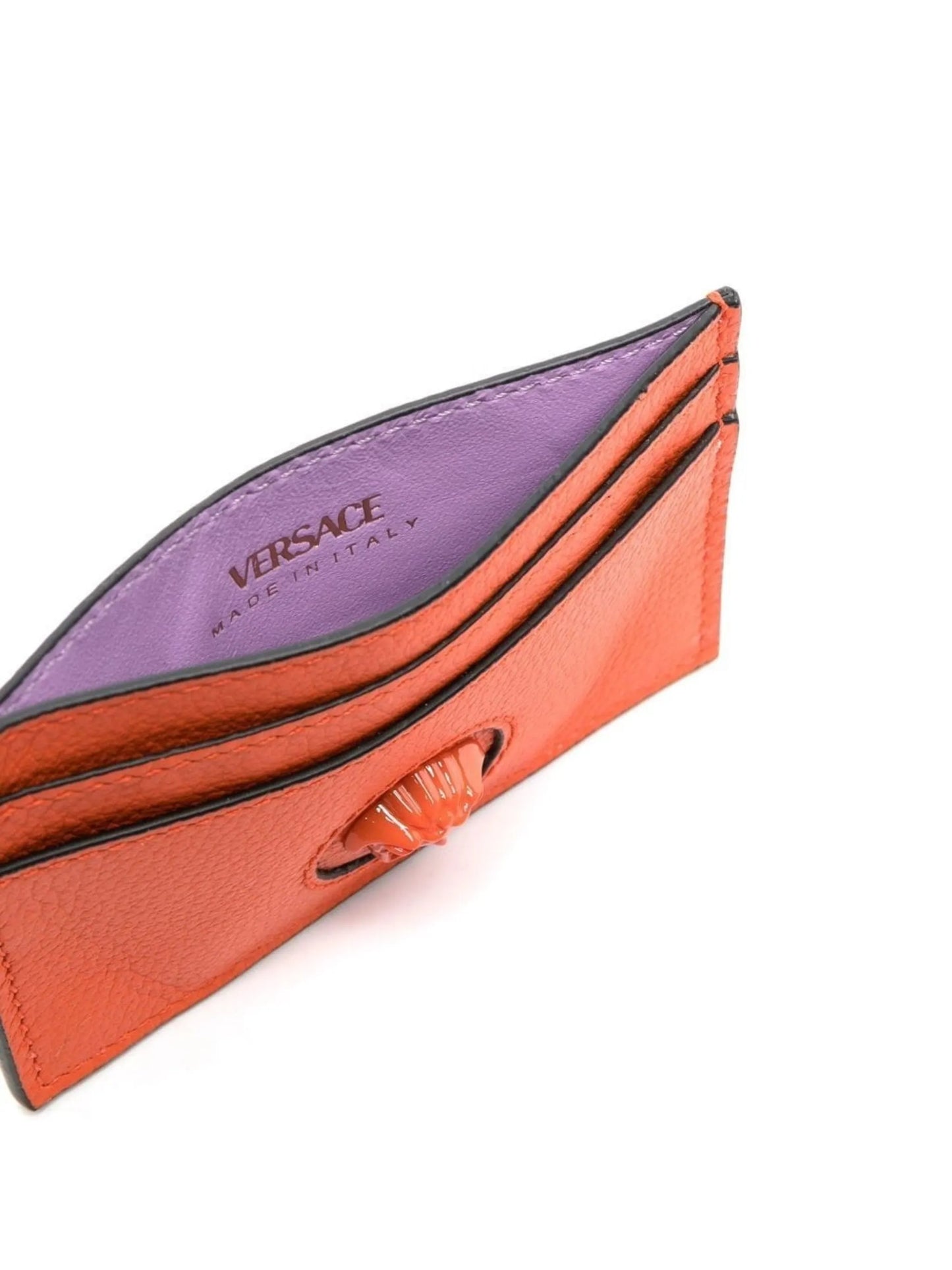 Medusa head motif wallet