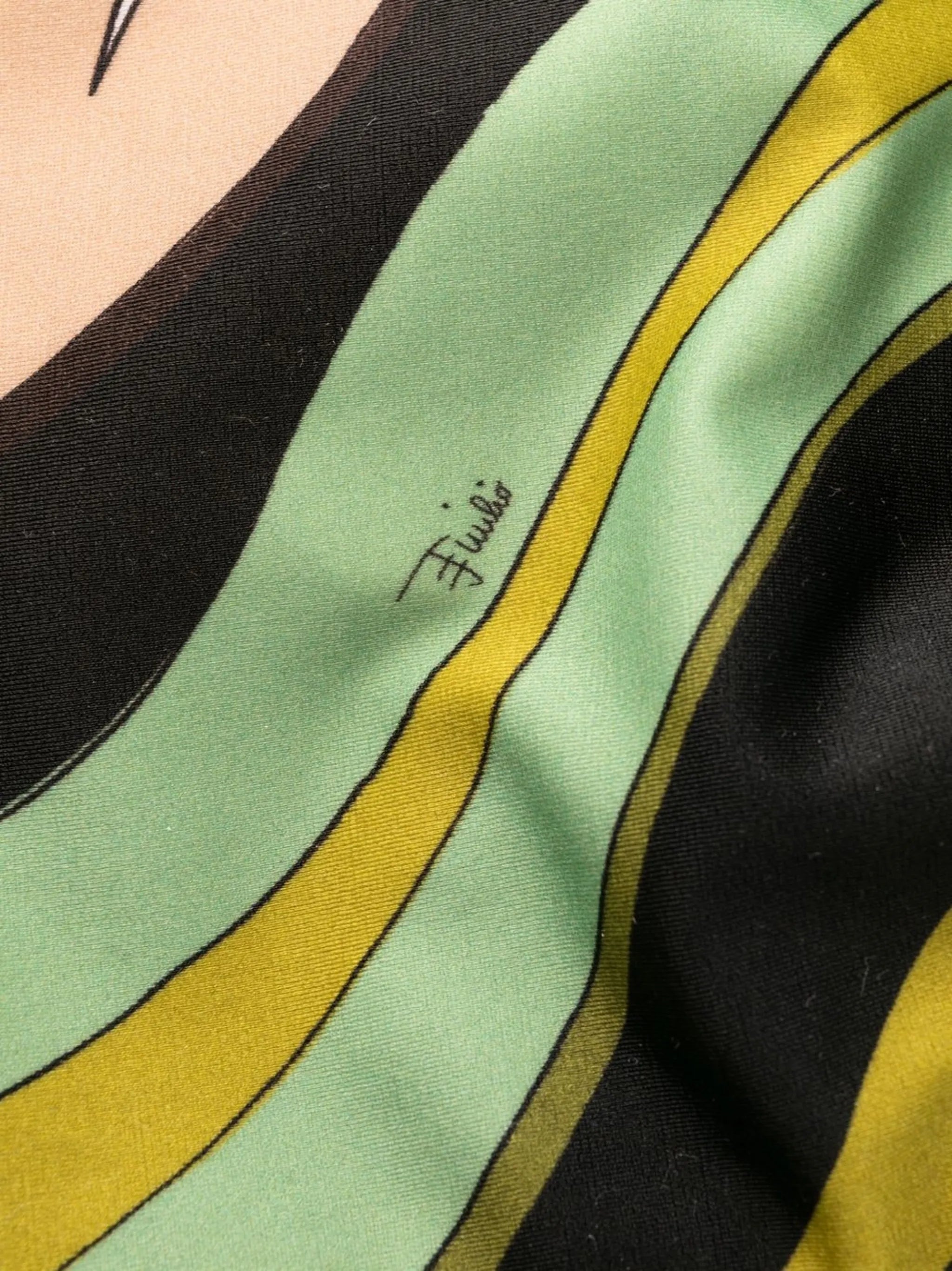 Fiamme-print leggings