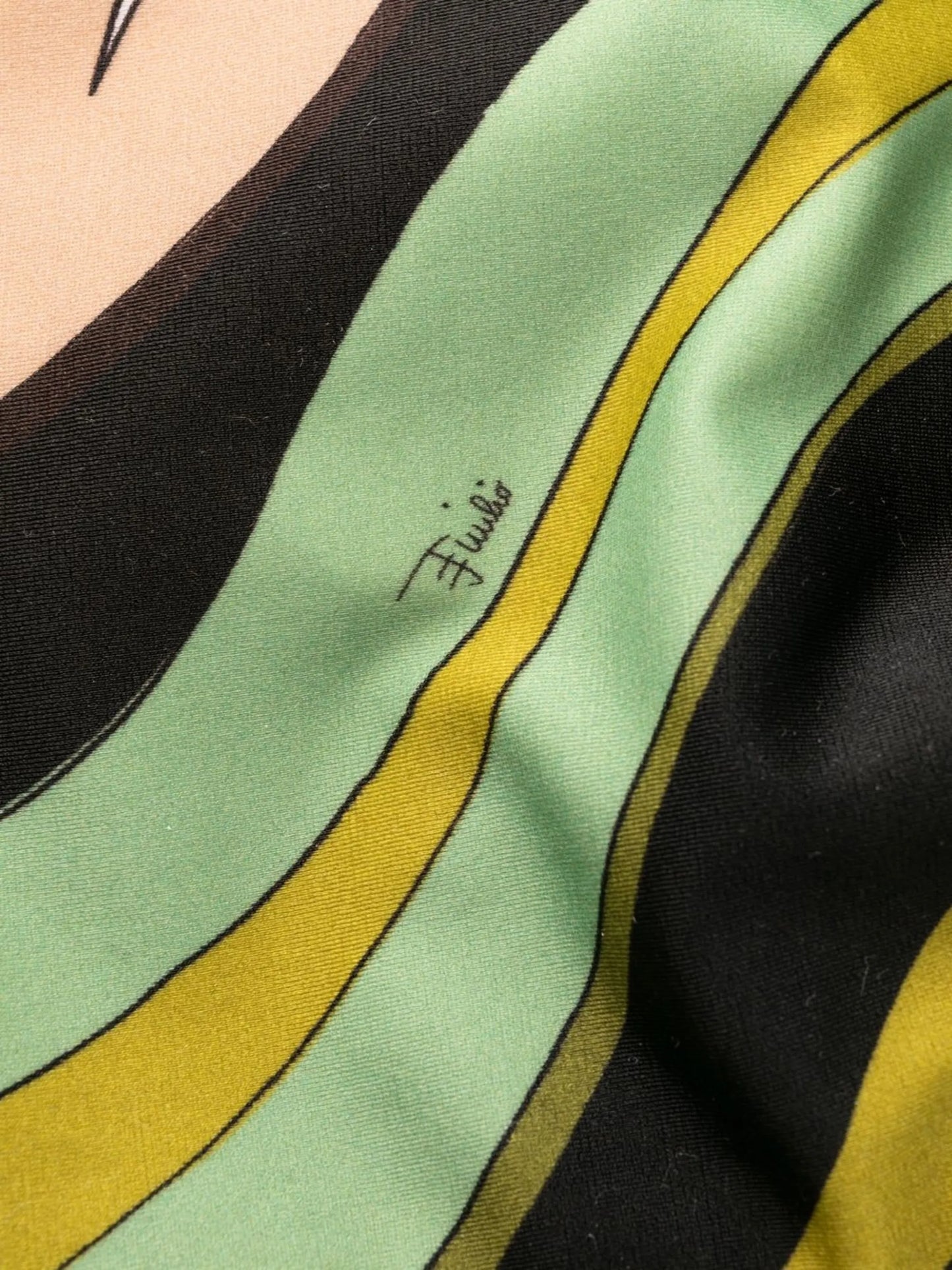 Fiamme-print leggings