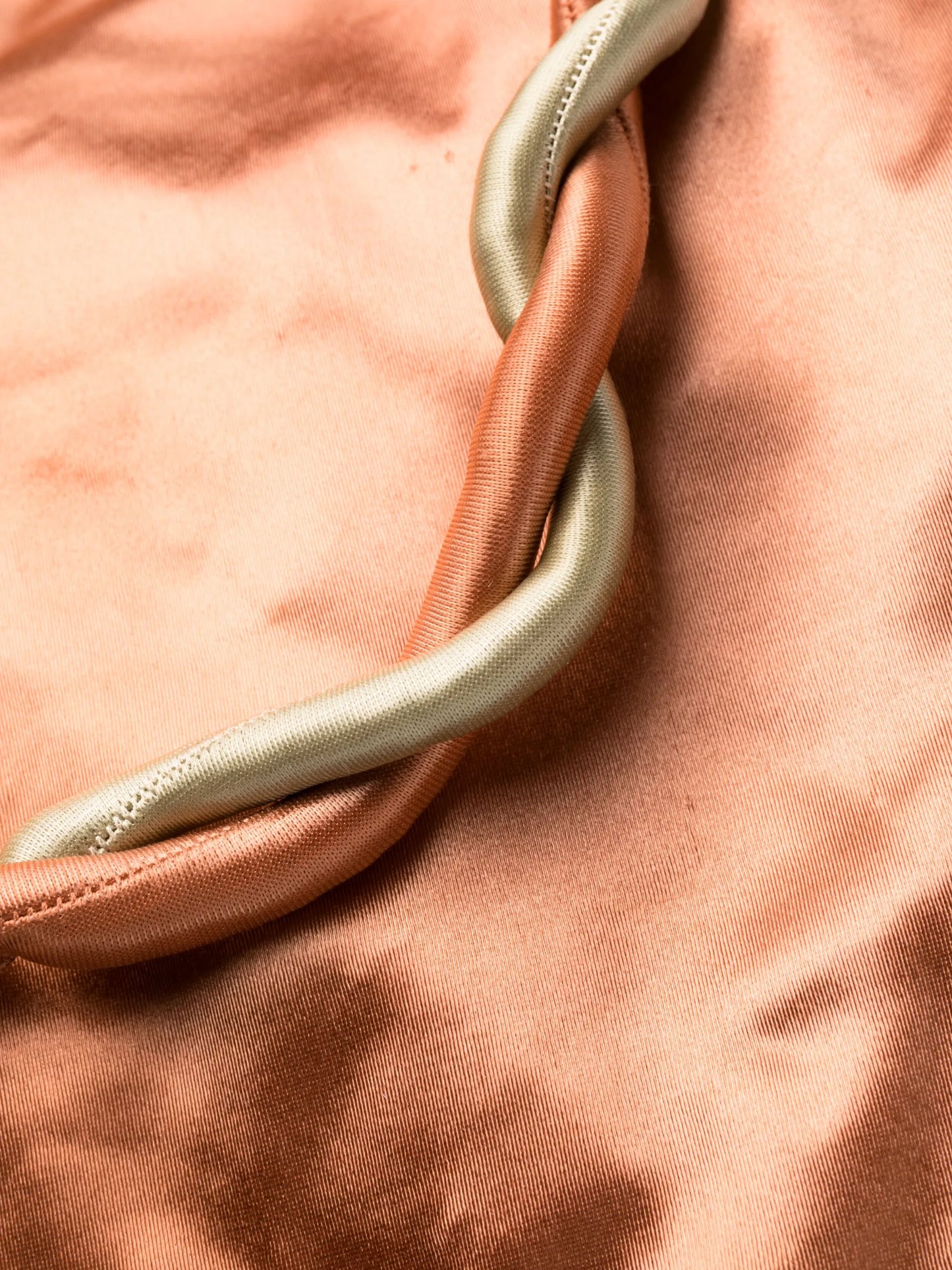 reversible twist-detail swimsuit