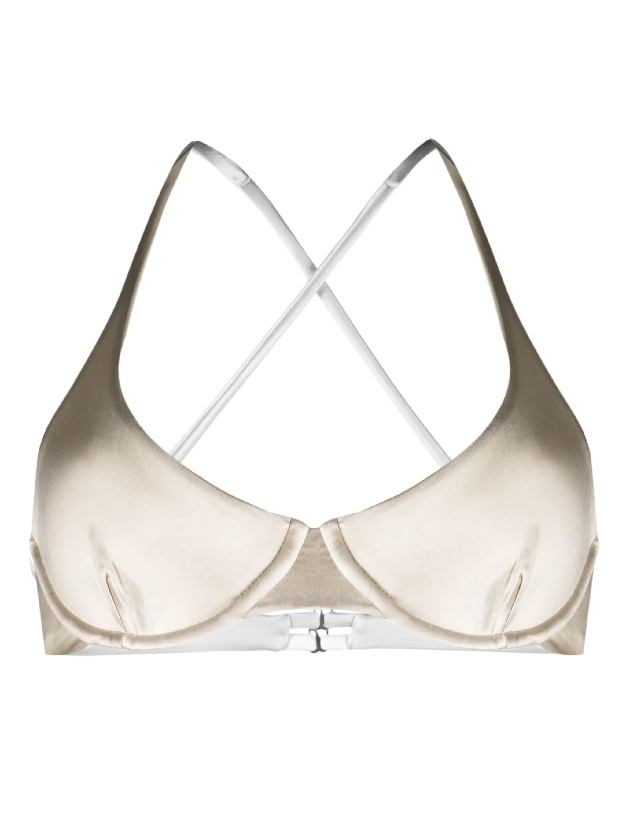 Heart reversible bikini top