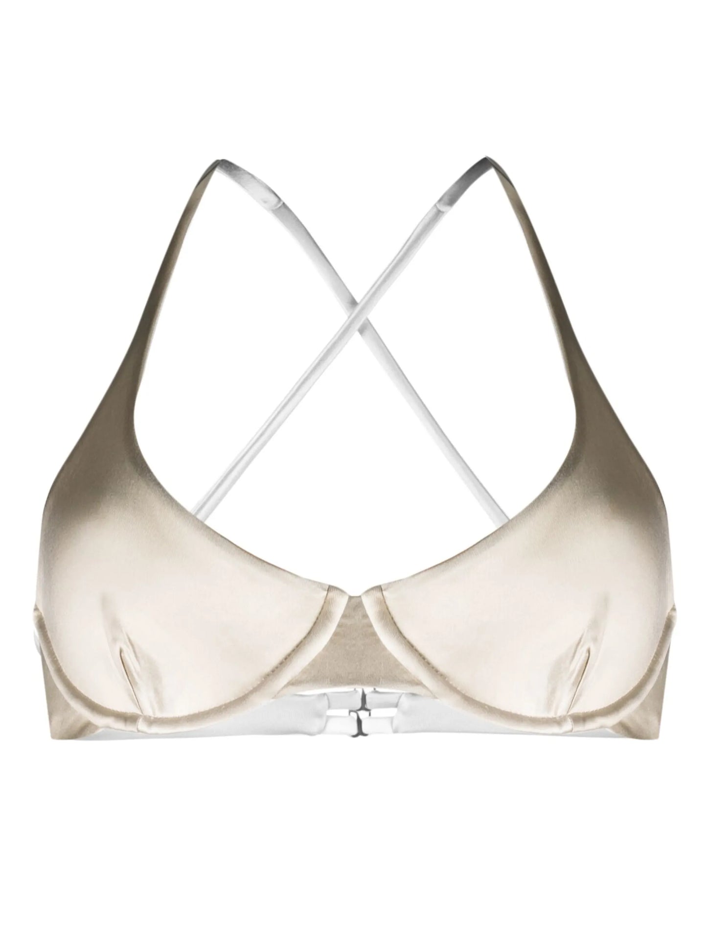 Heart reversible bikini top