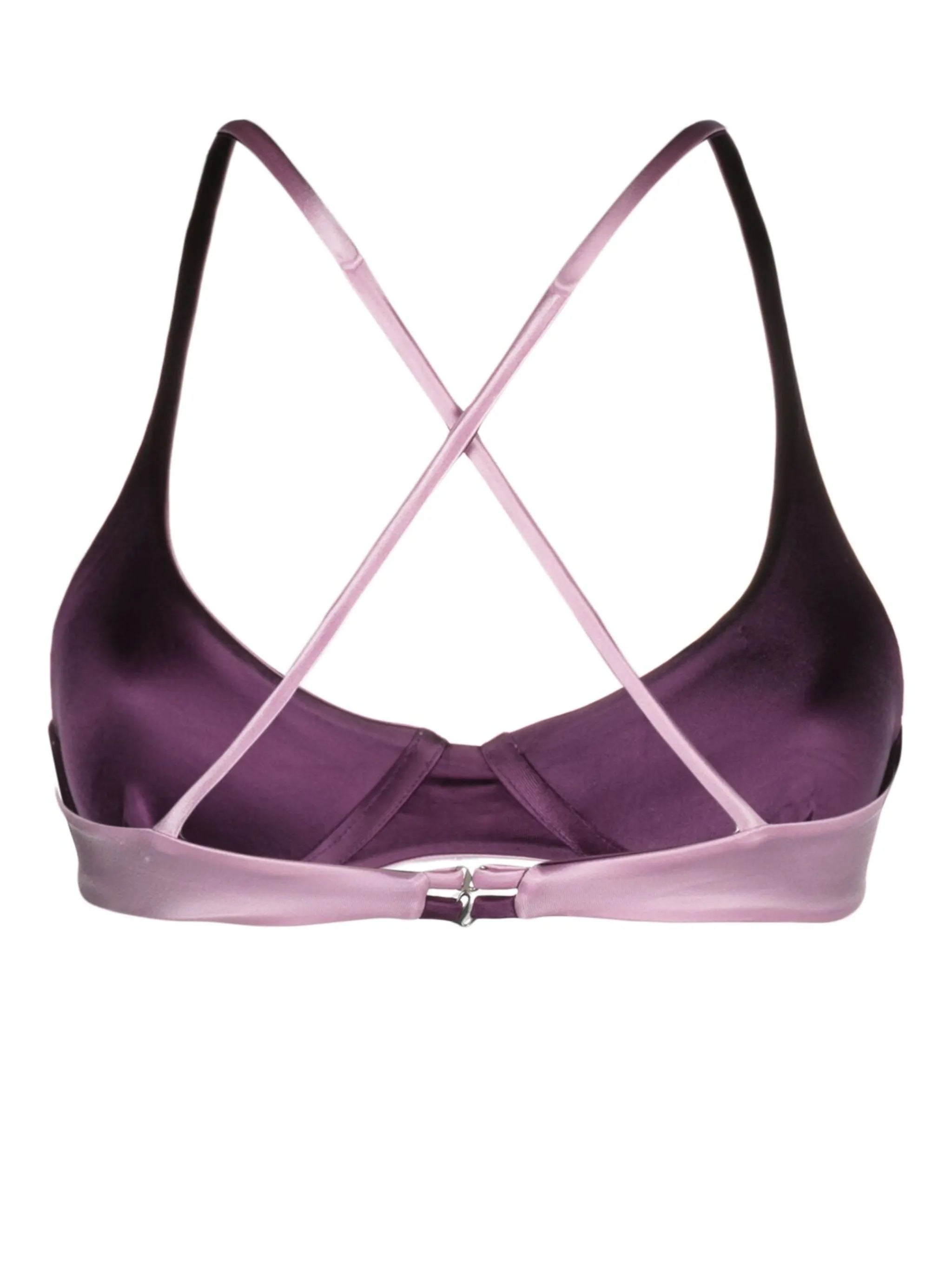reversible crossover-strap bikini top