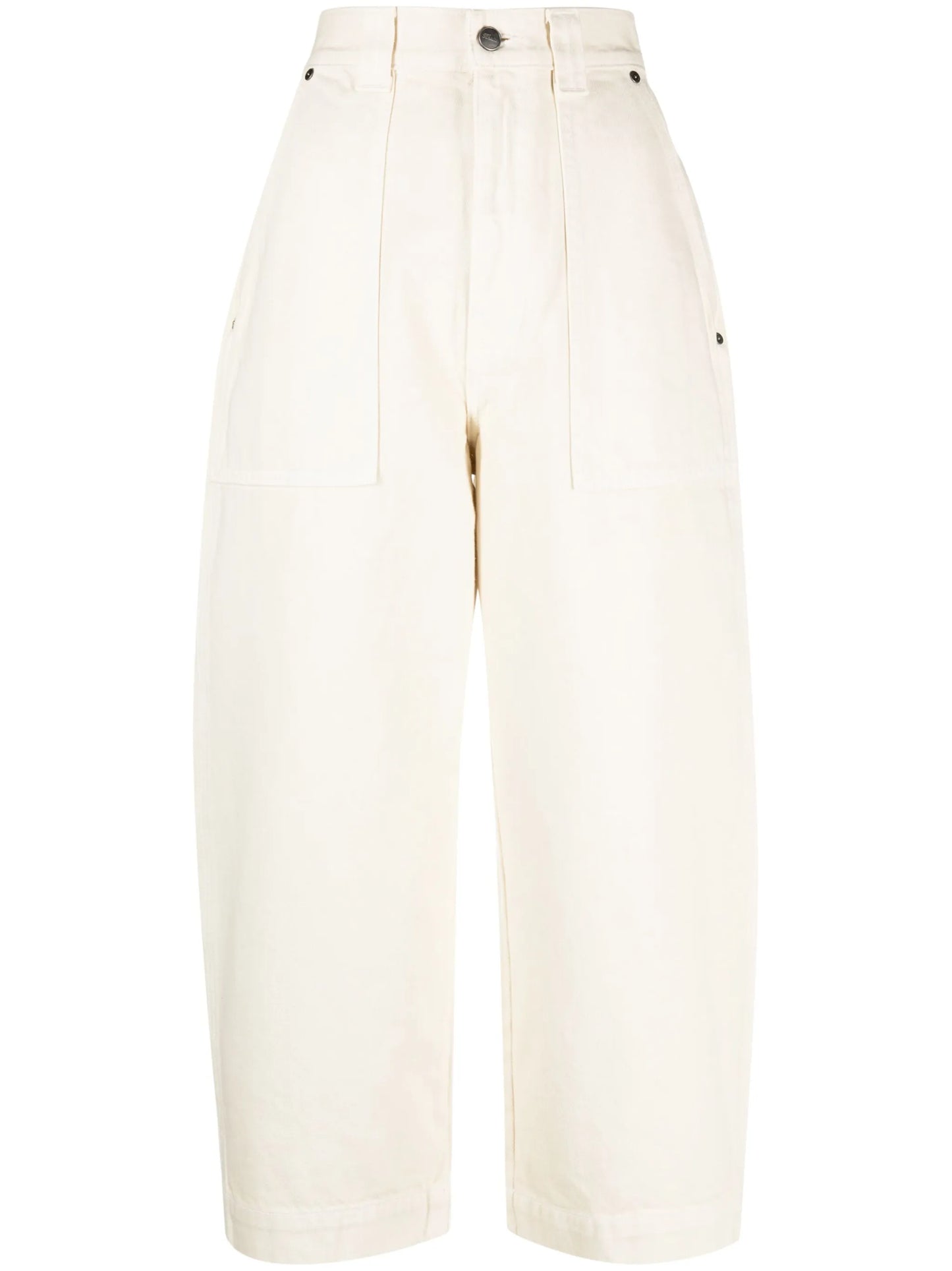 high-waisted boyfriend jeans