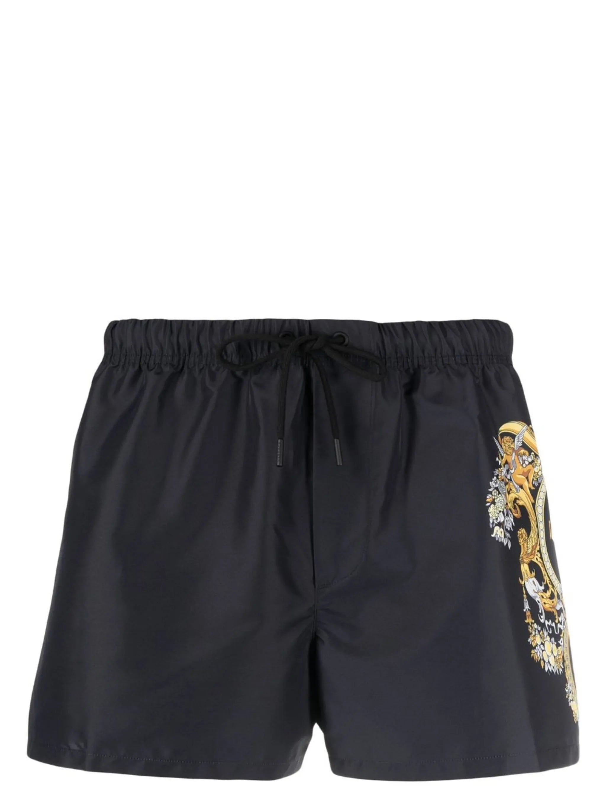 logo-print swim shorts