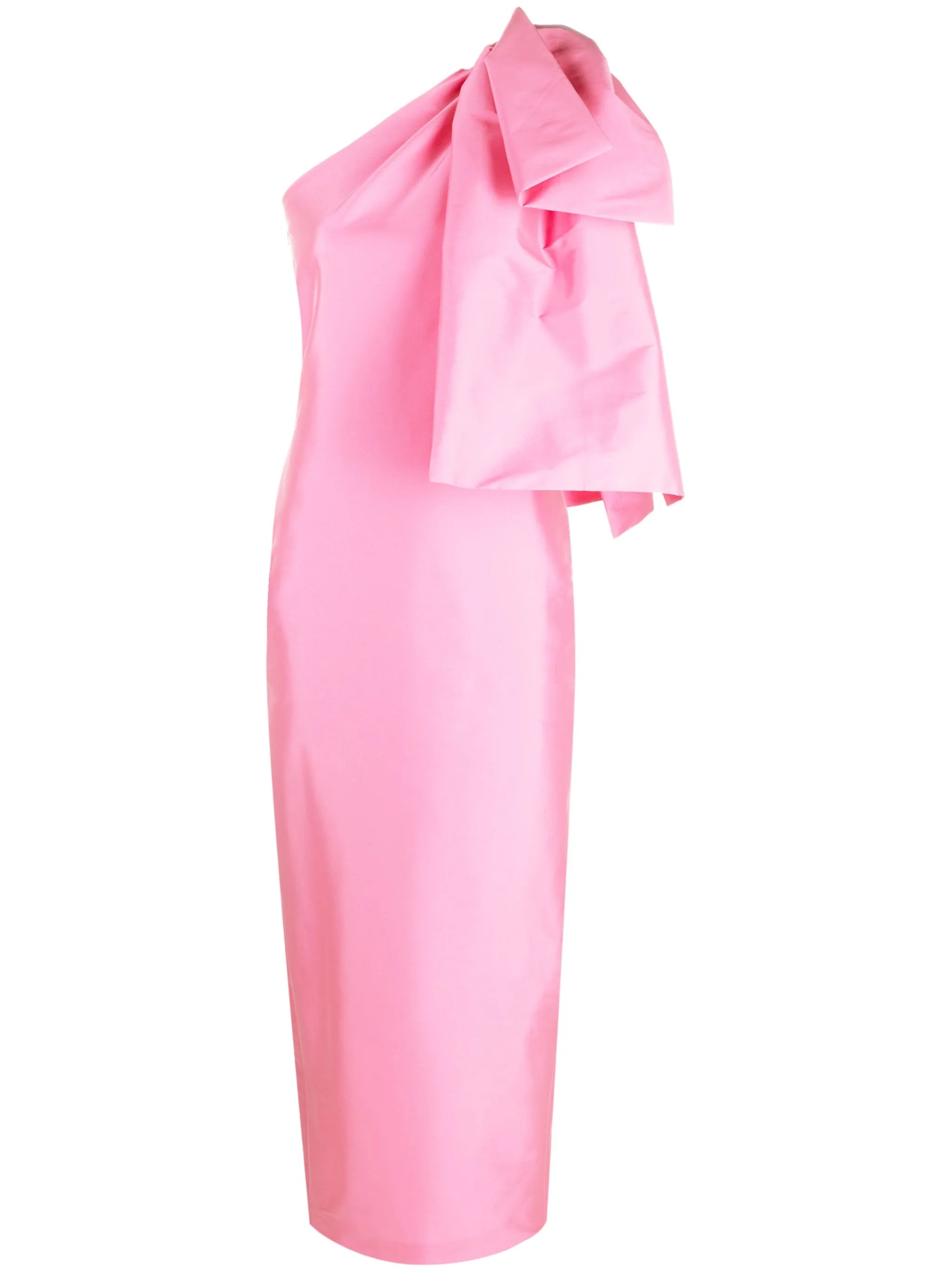 Josselin bow-embellished midi dress