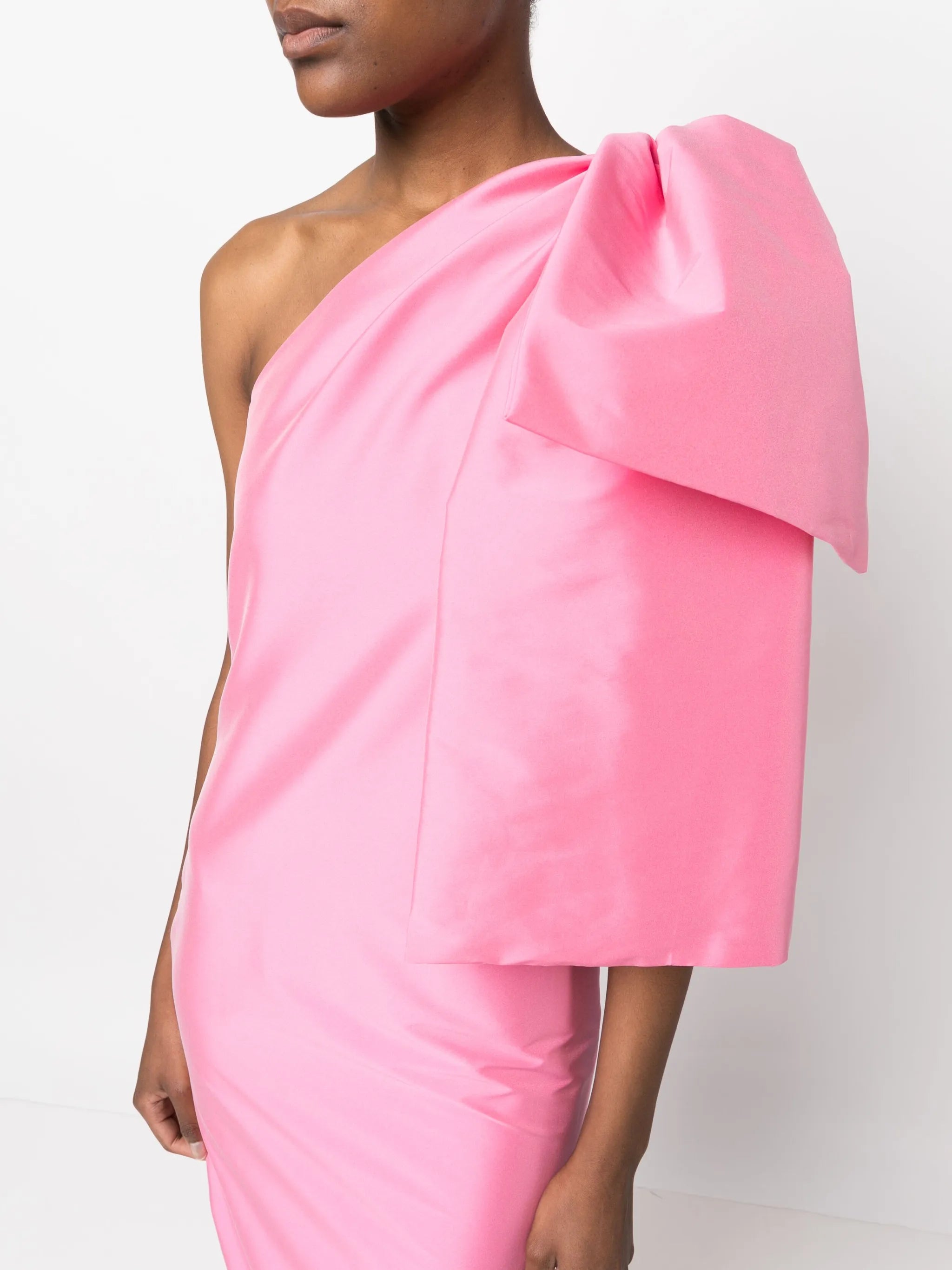 Josselin bow-embellished midi dress