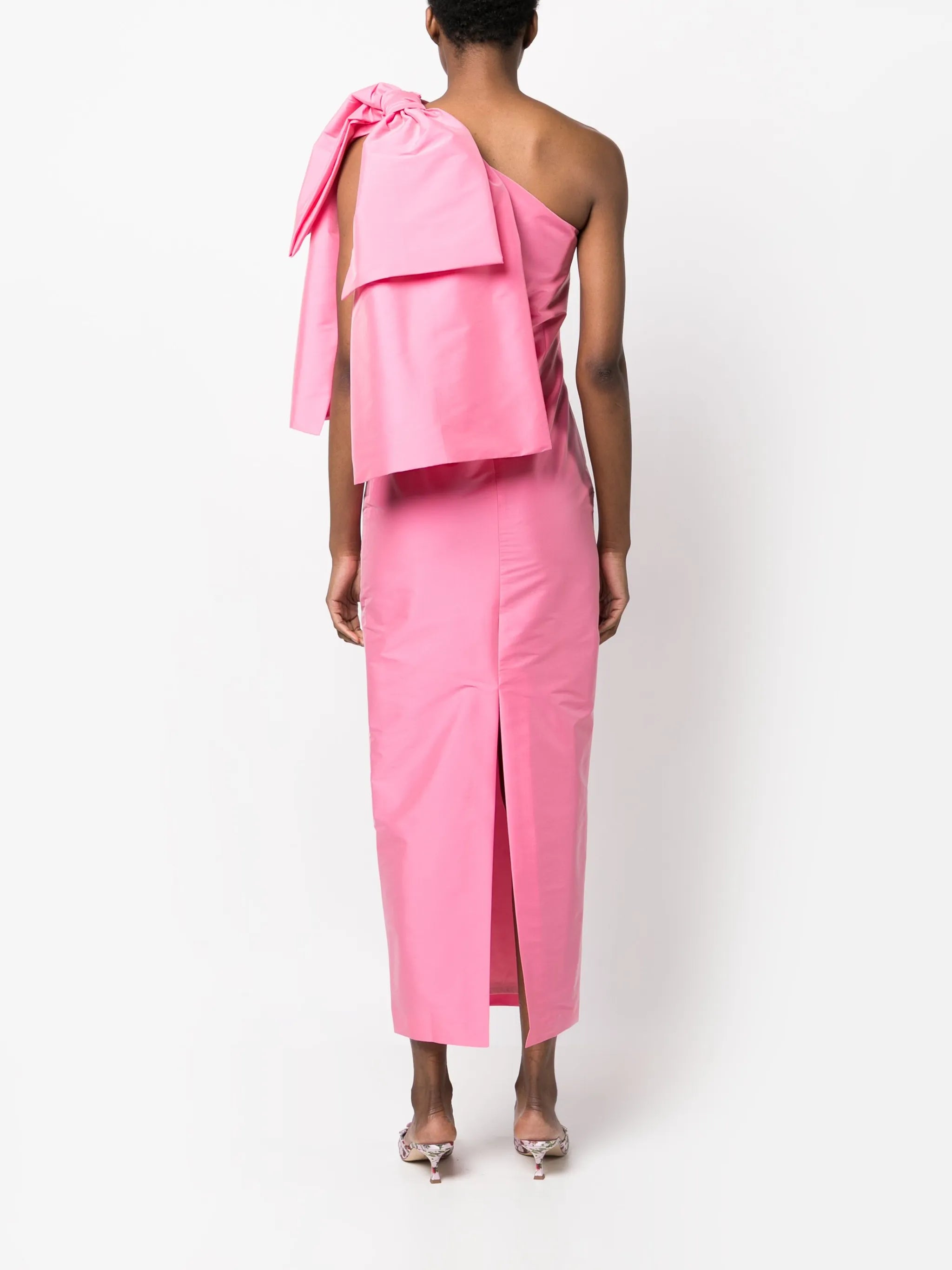 Josselin bow-embellished midi dress