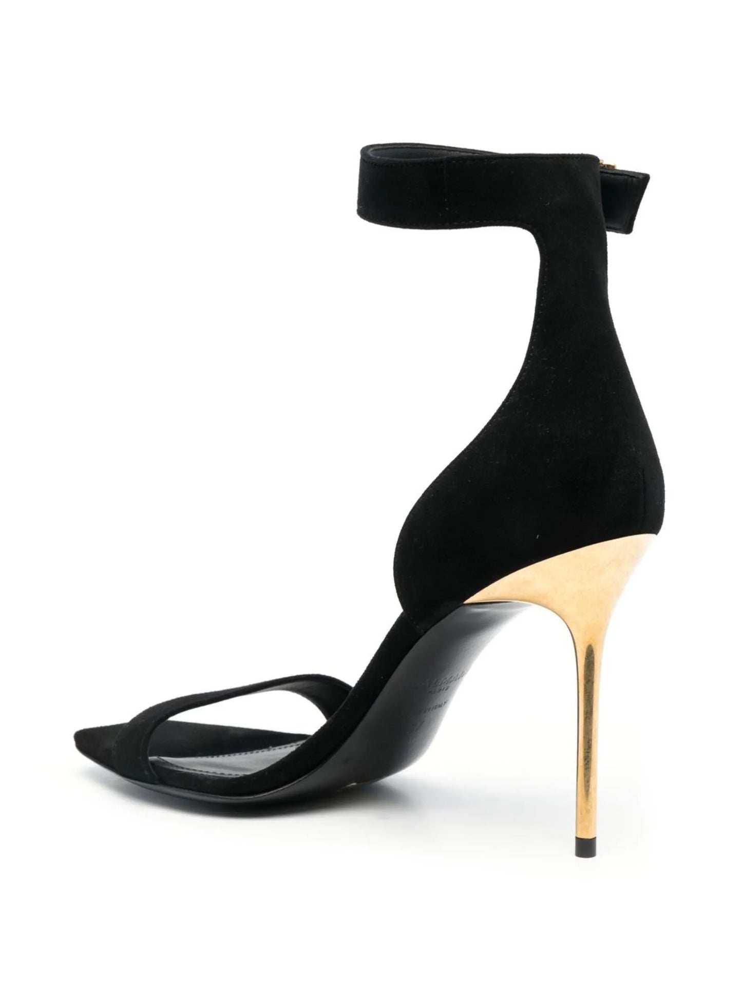 suede 110mm strappy sandals