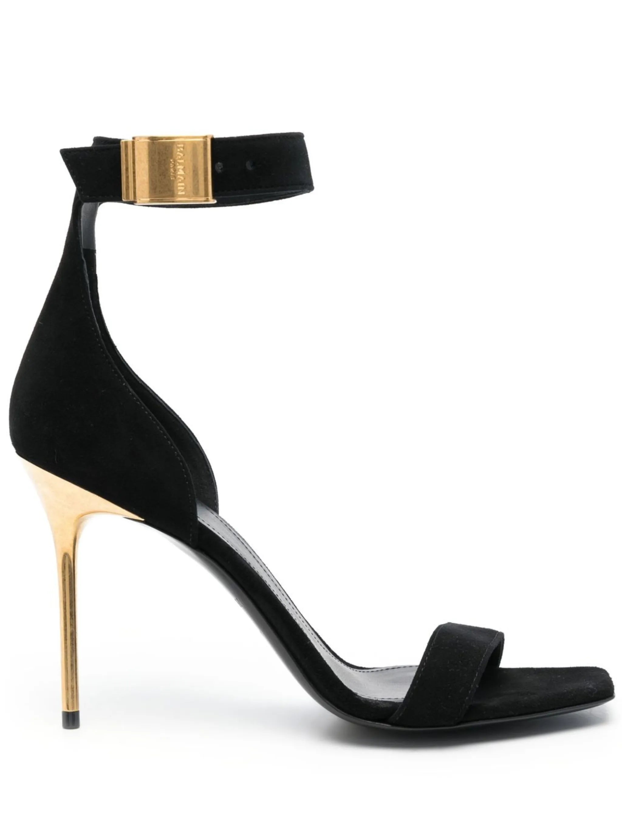 suede 110mm strappy sandals