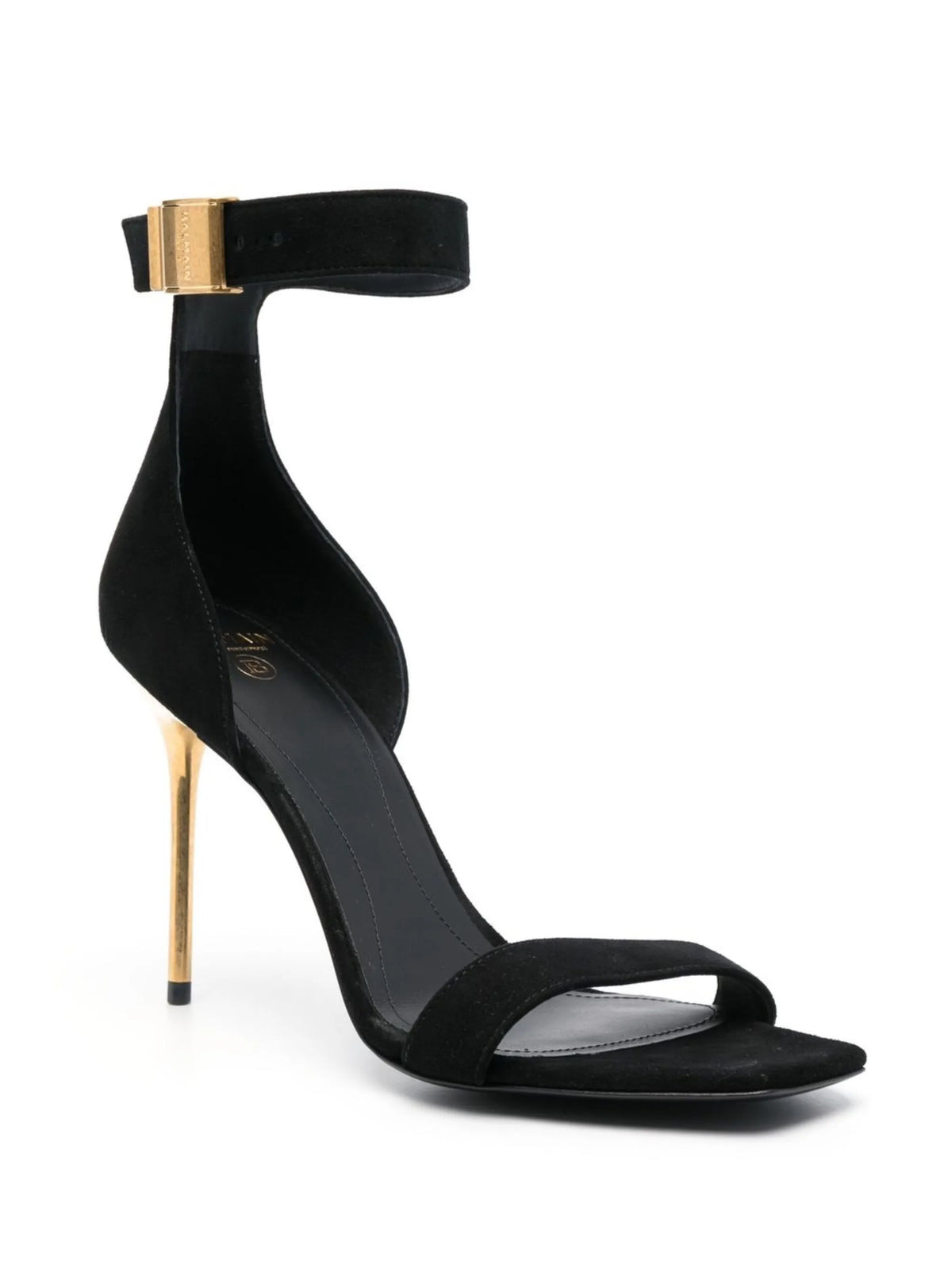 suede 110mm strappy sandals