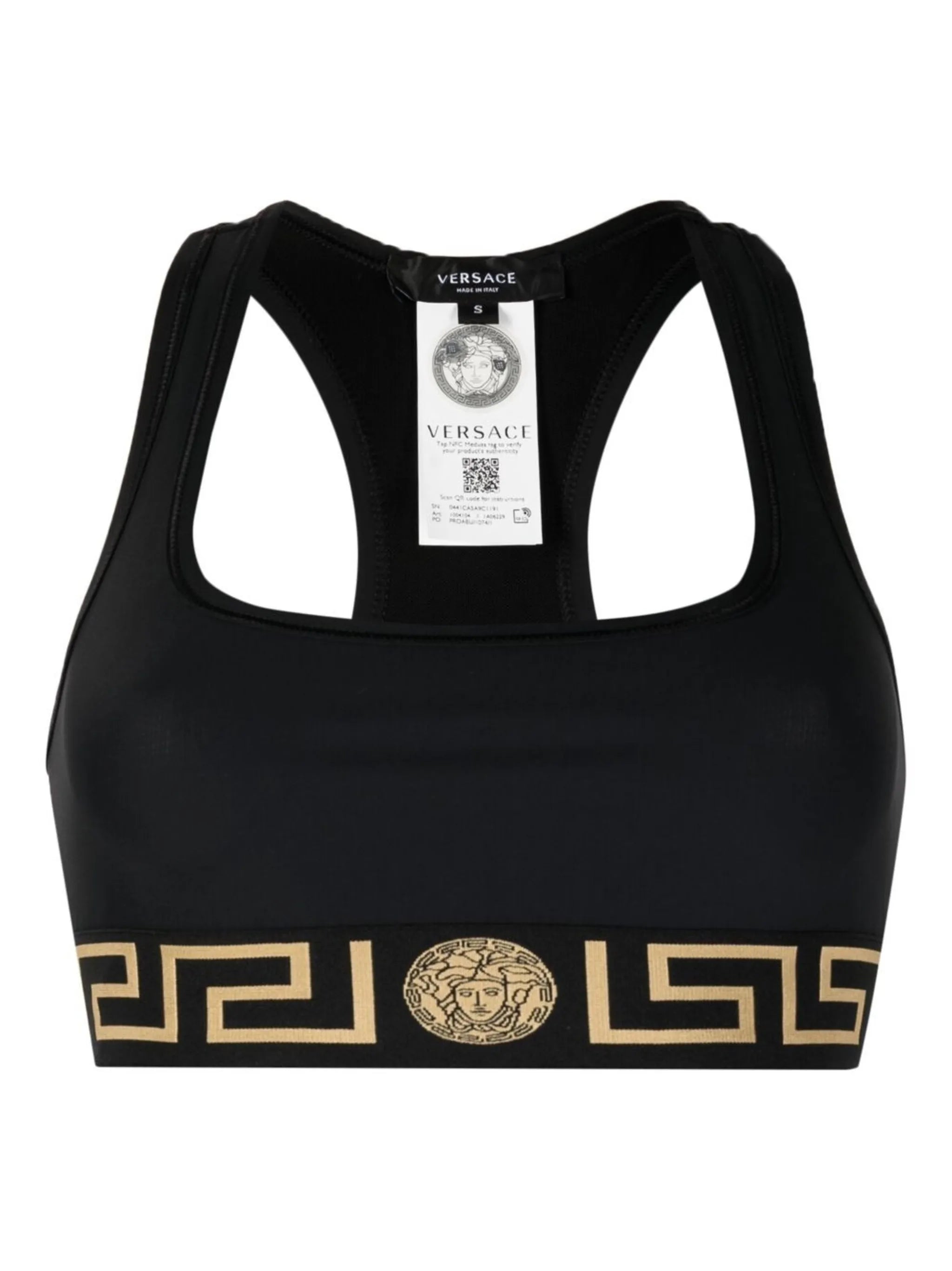 Greca racerback bra