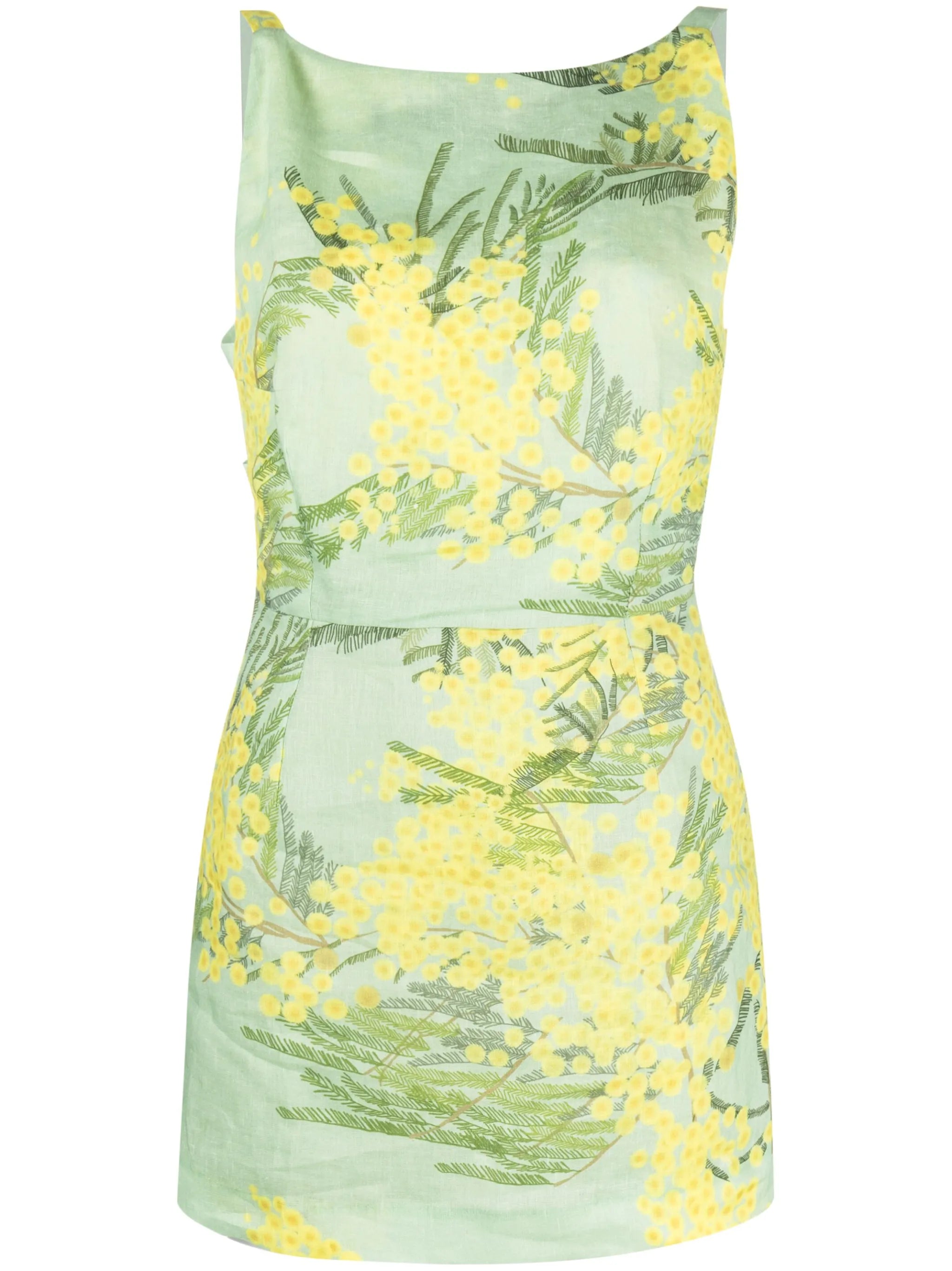Kimberly floral-print dress