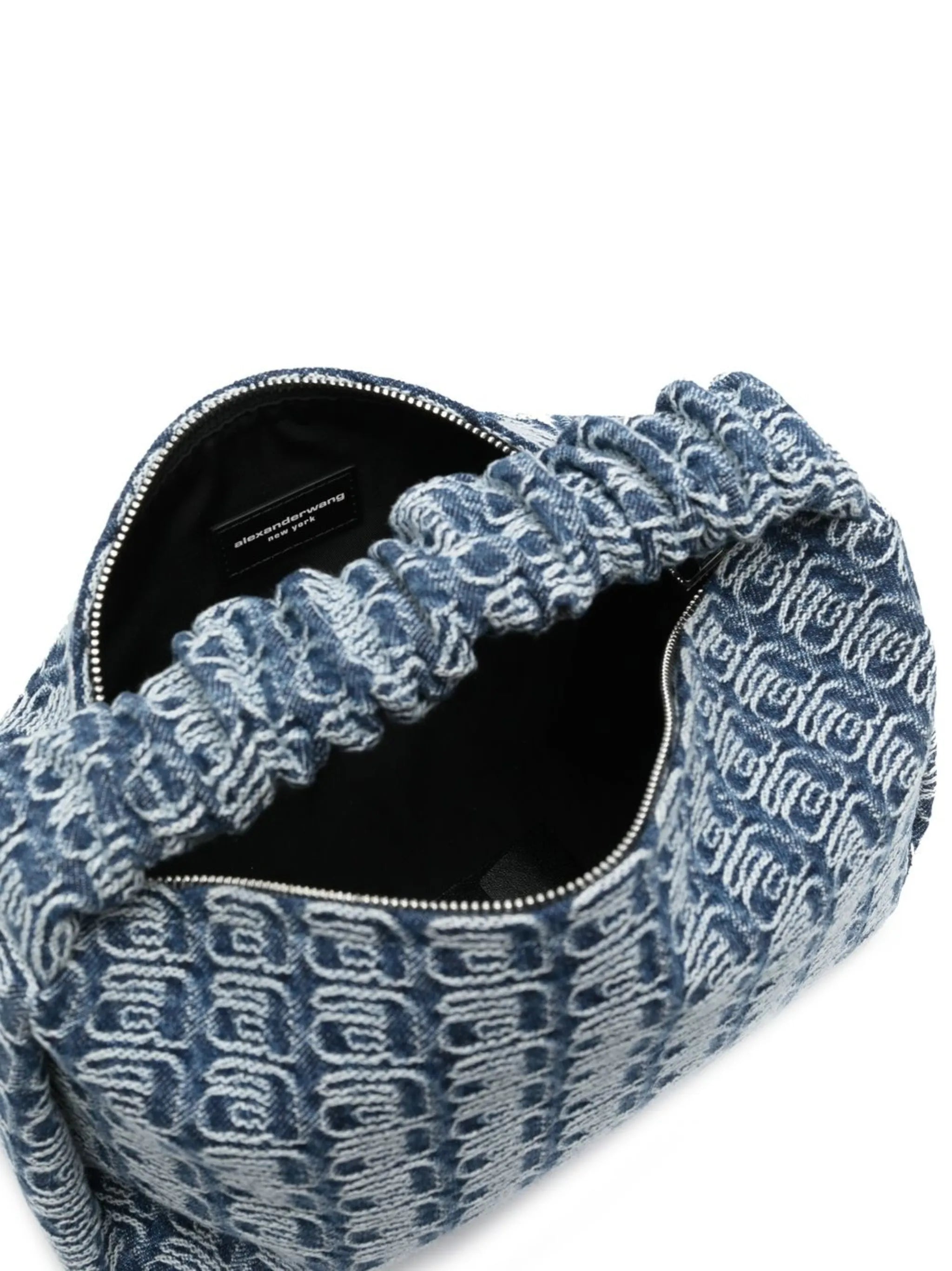 monogram-pattern shoulder bag