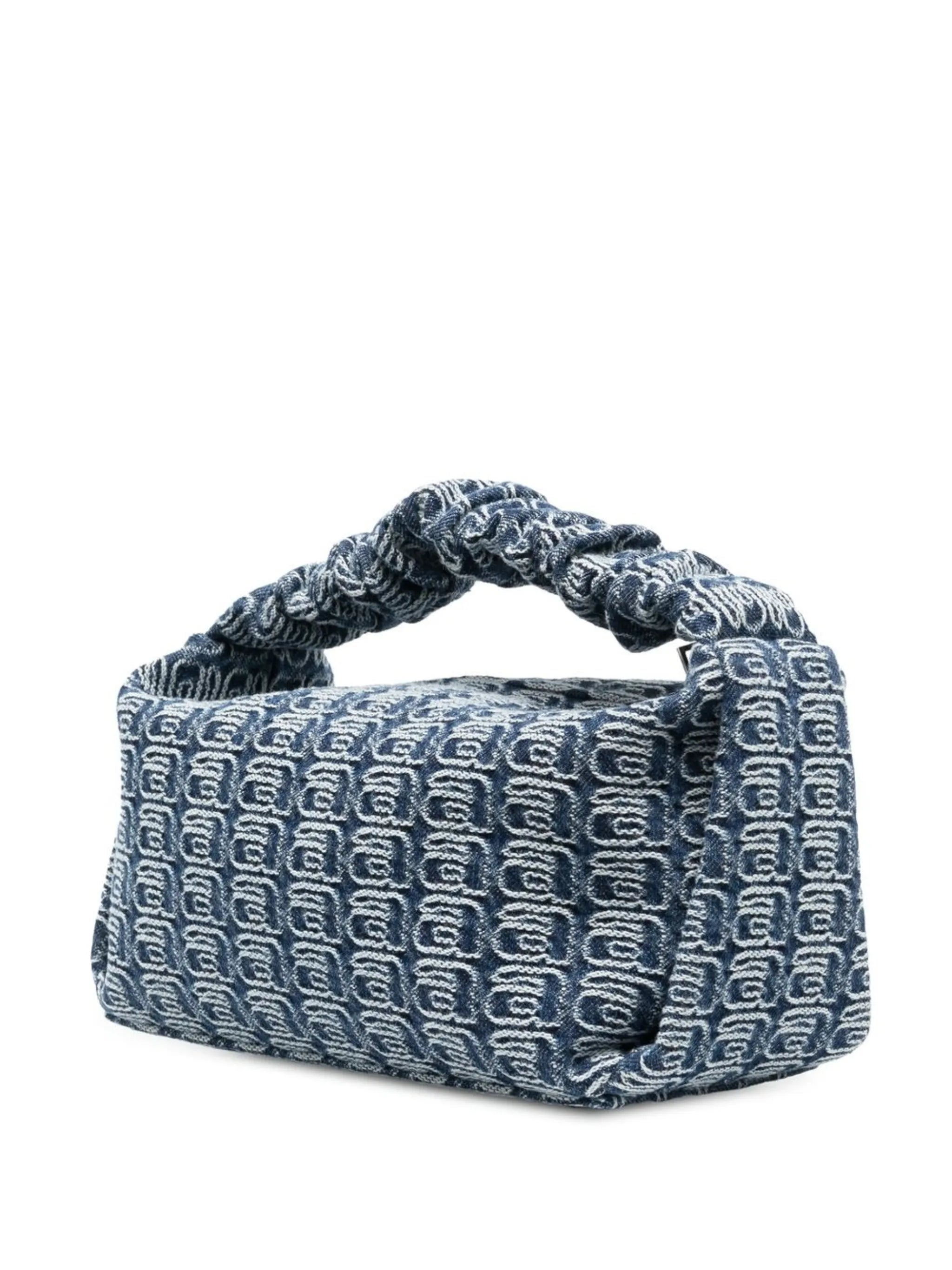 monogram-pattern shoulder bag