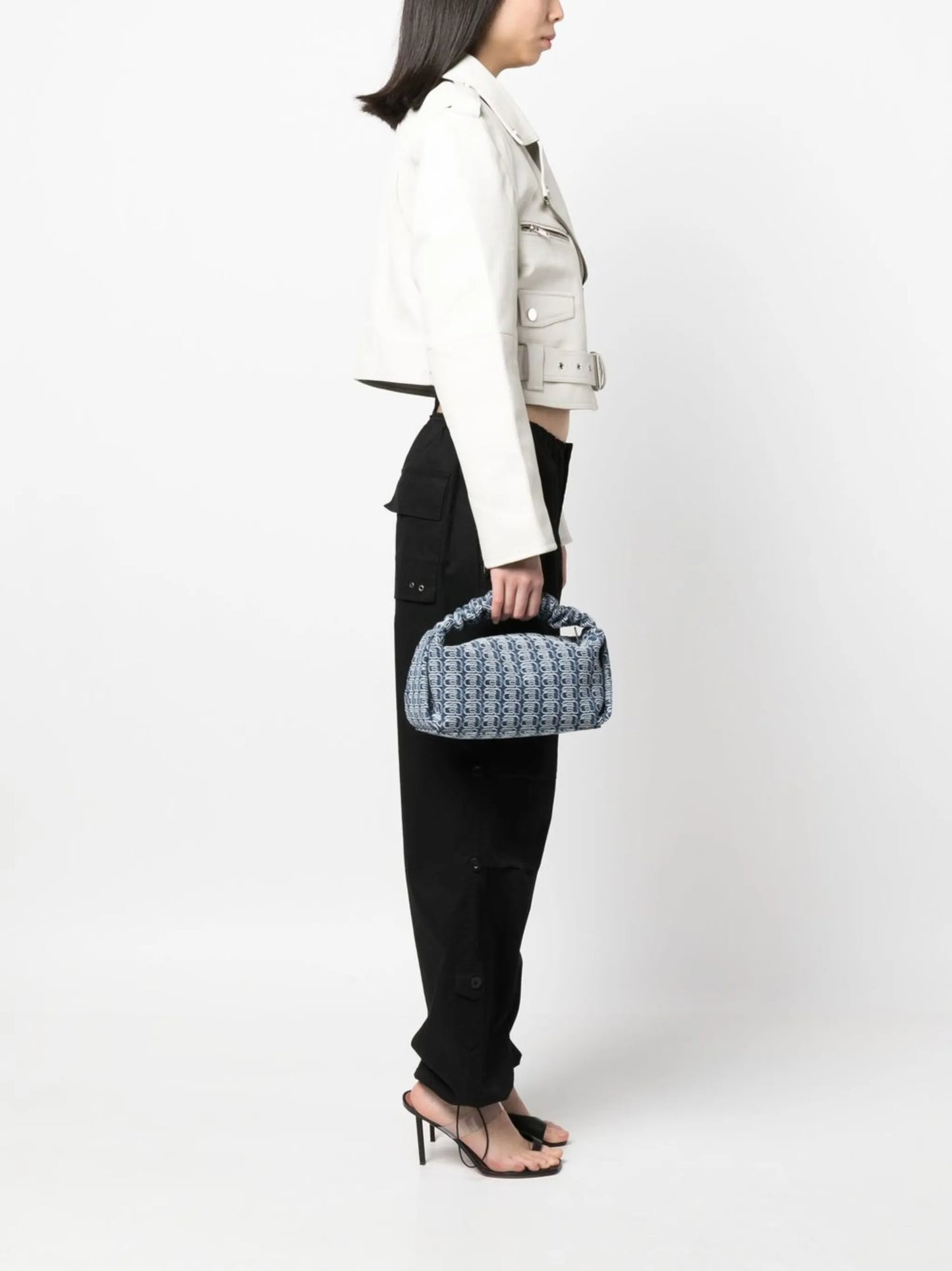 monogram-pattern shoulder bag