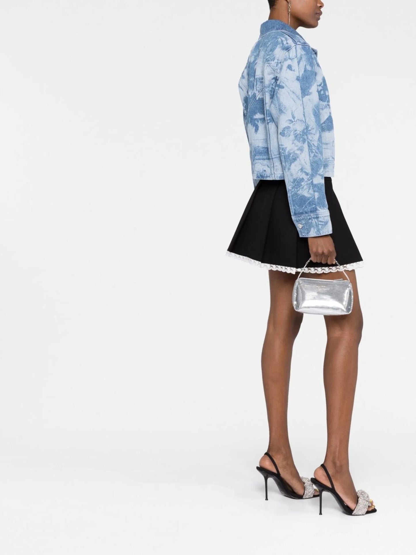 sequin-embellished mini bags
