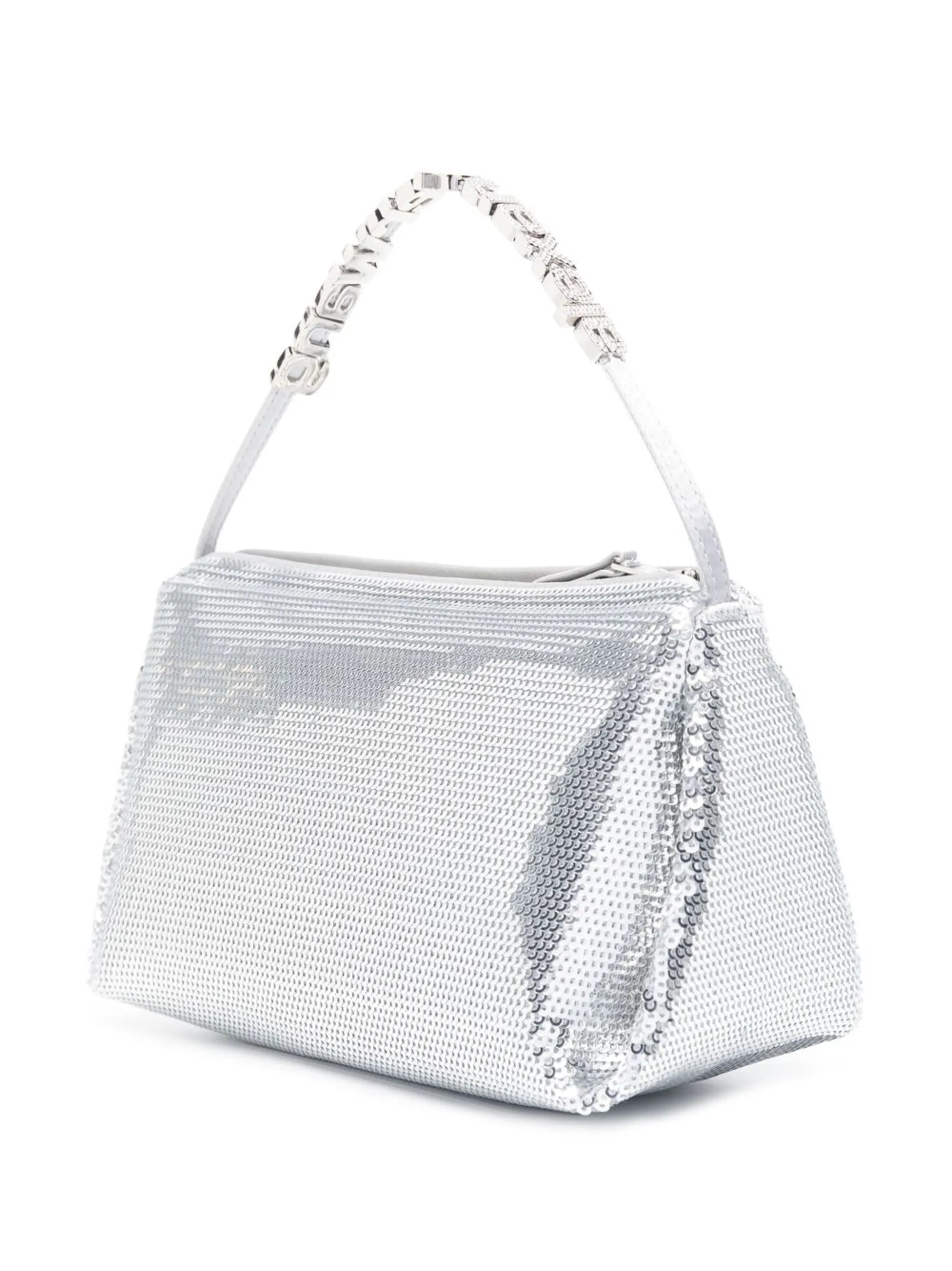 sequin-embellished mini bags