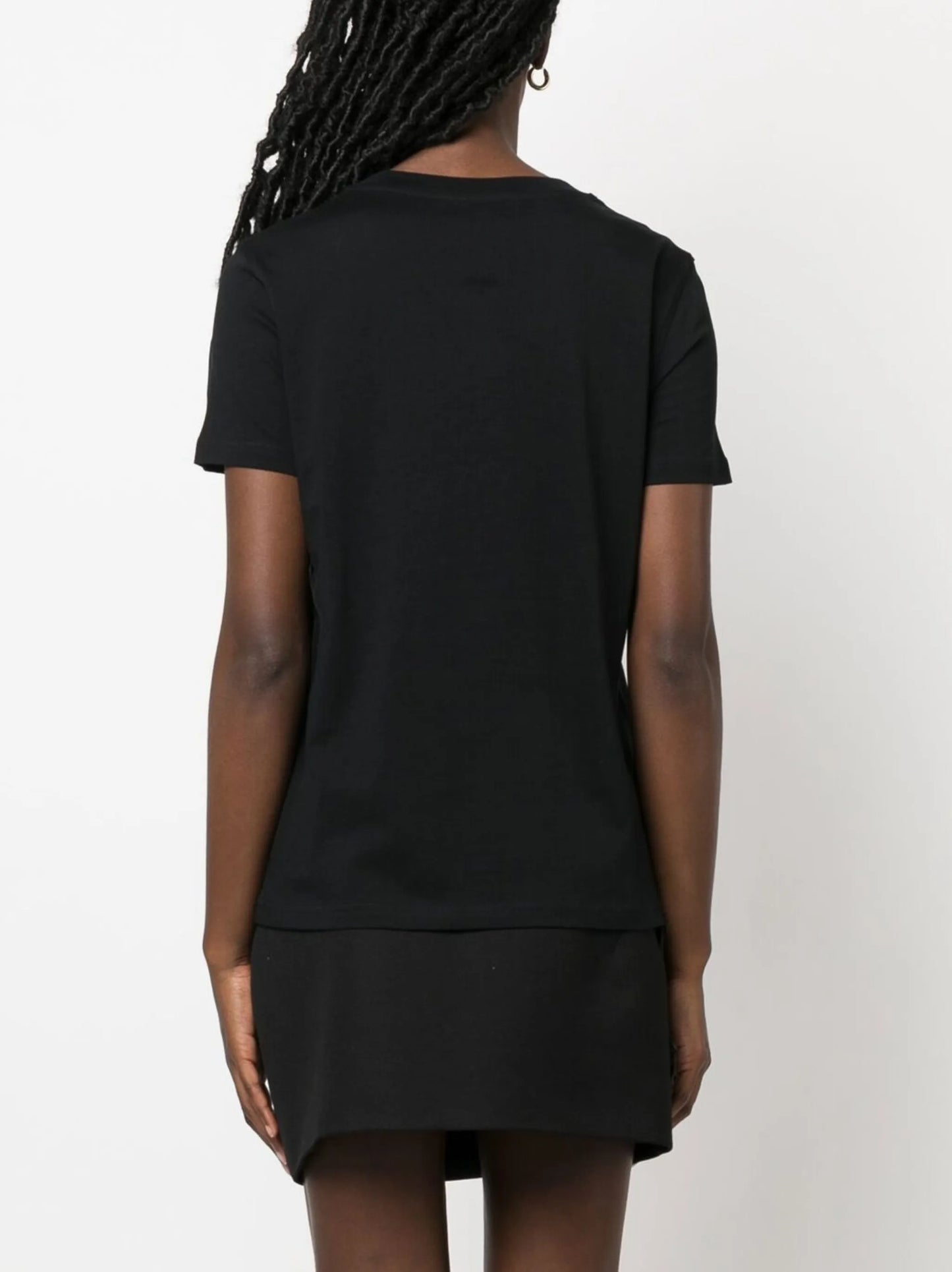 logo-print detail T-shirt