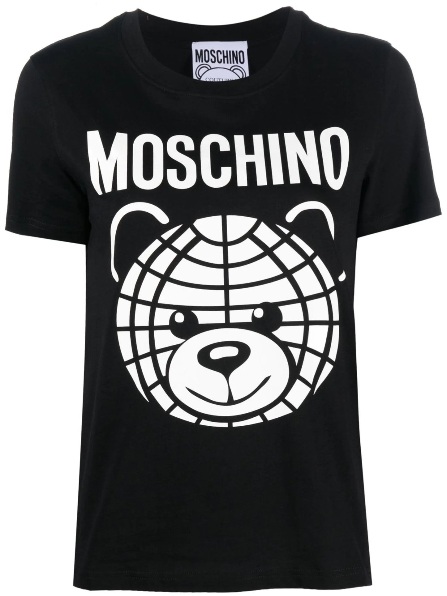 logo-print detail T-shirt