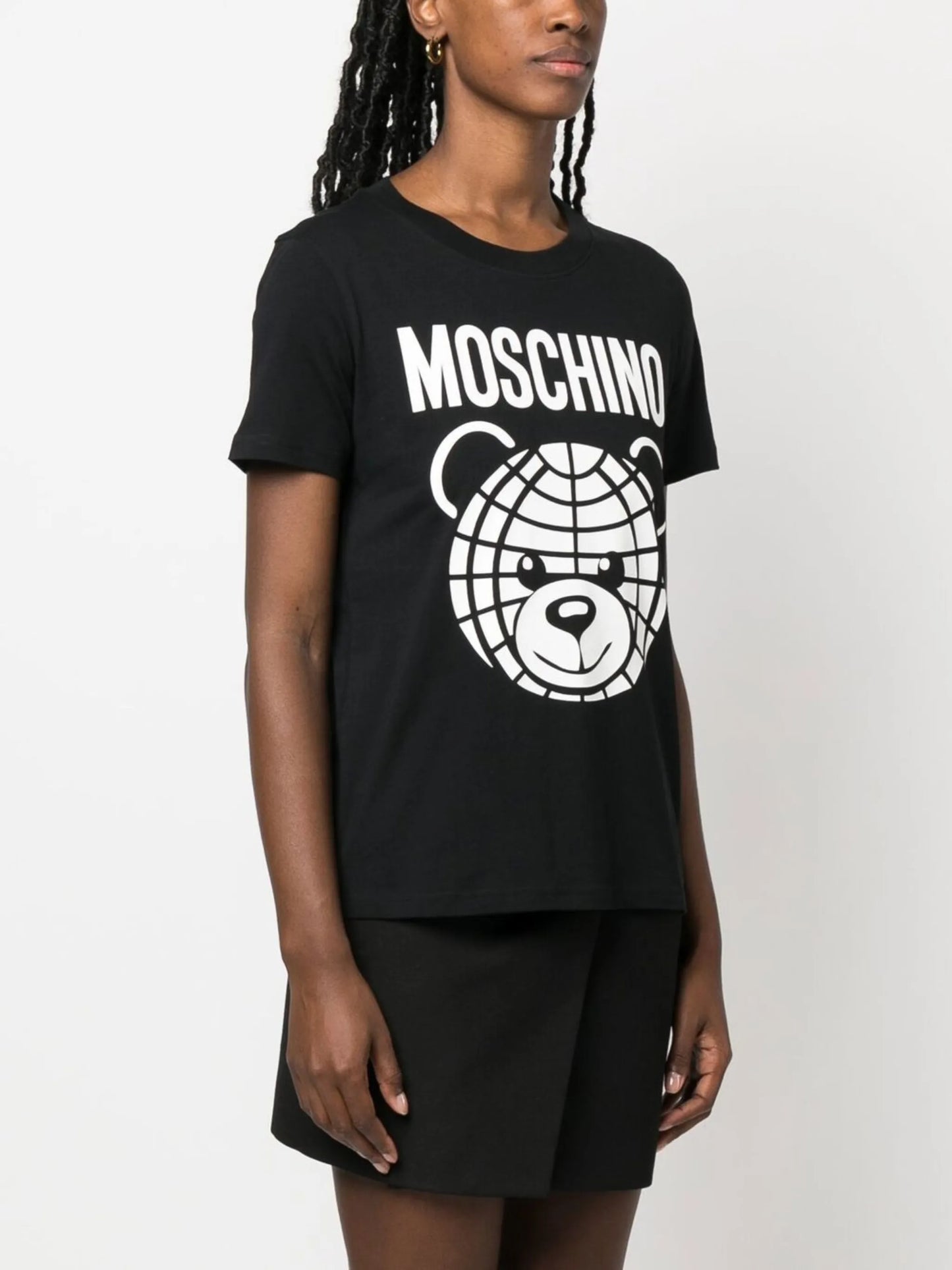 logo-print detail T-shirt
