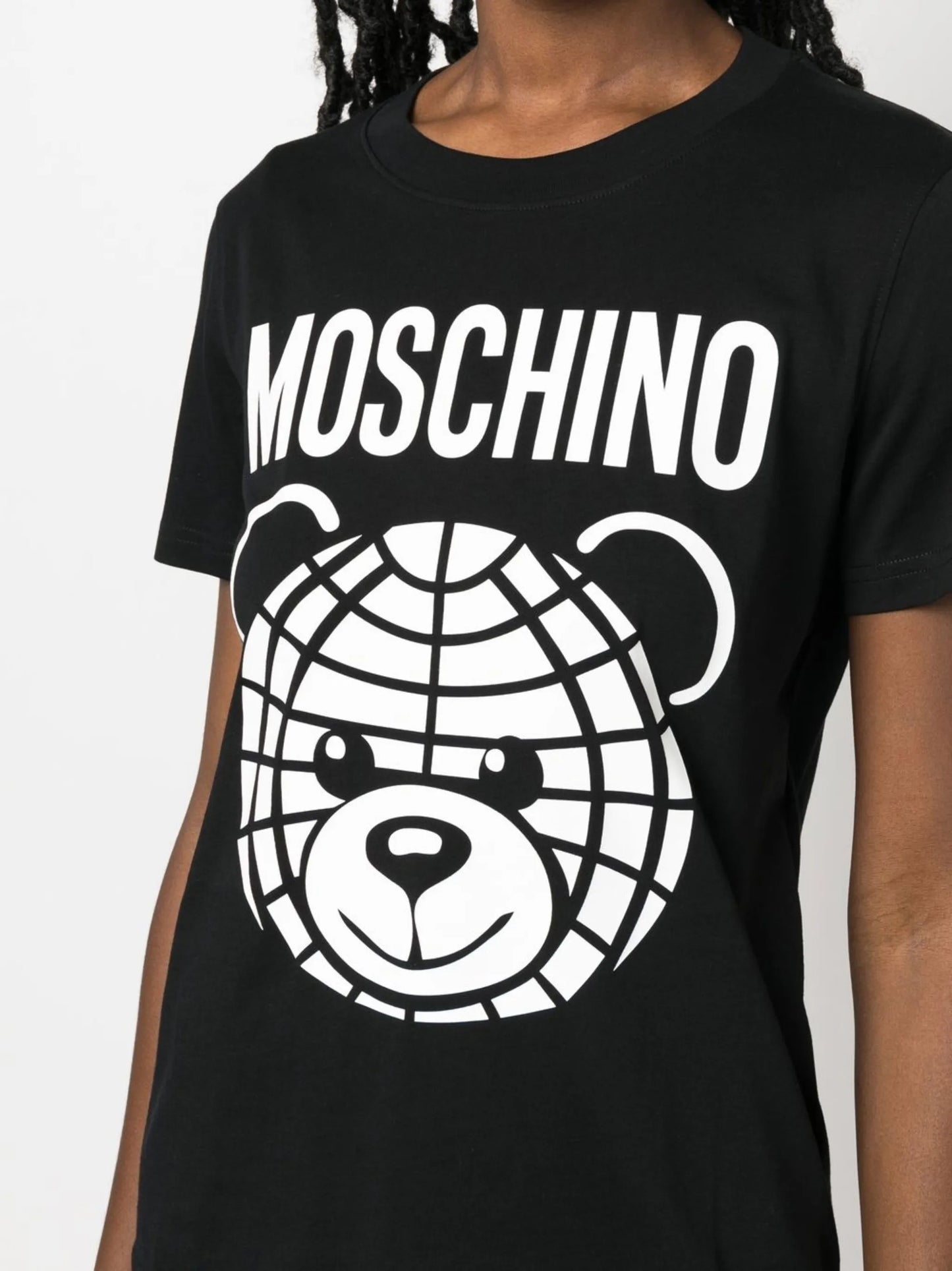 logo-print detail T-shirt