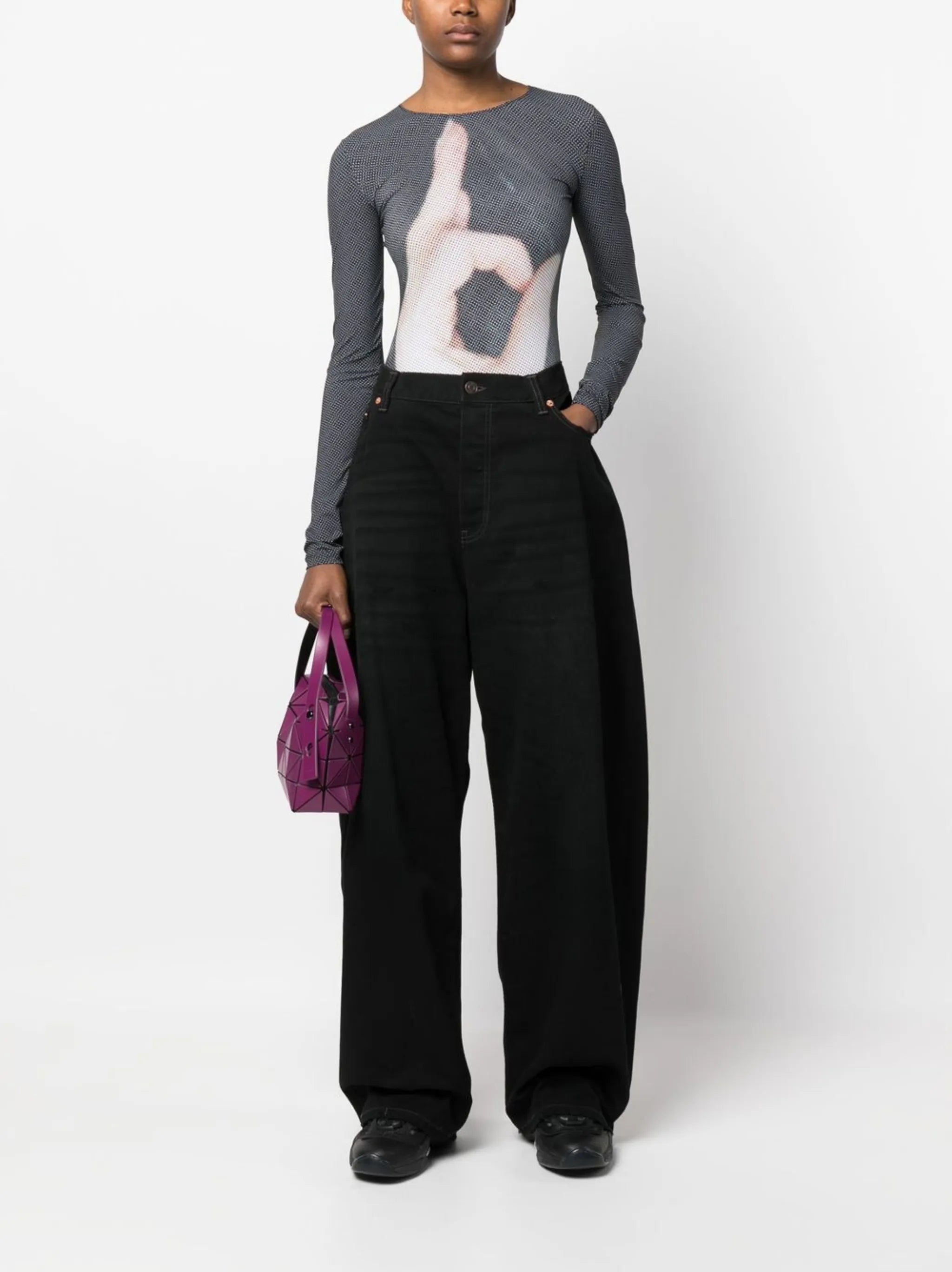 6 hand-print bodysuit