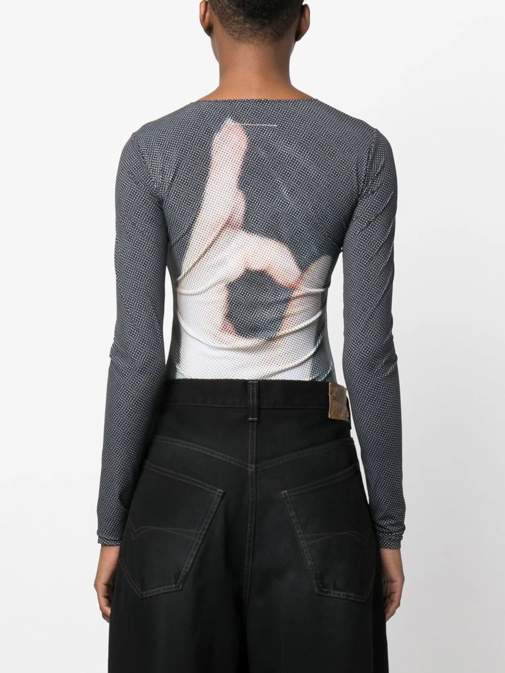 6 hand-print bodysuit