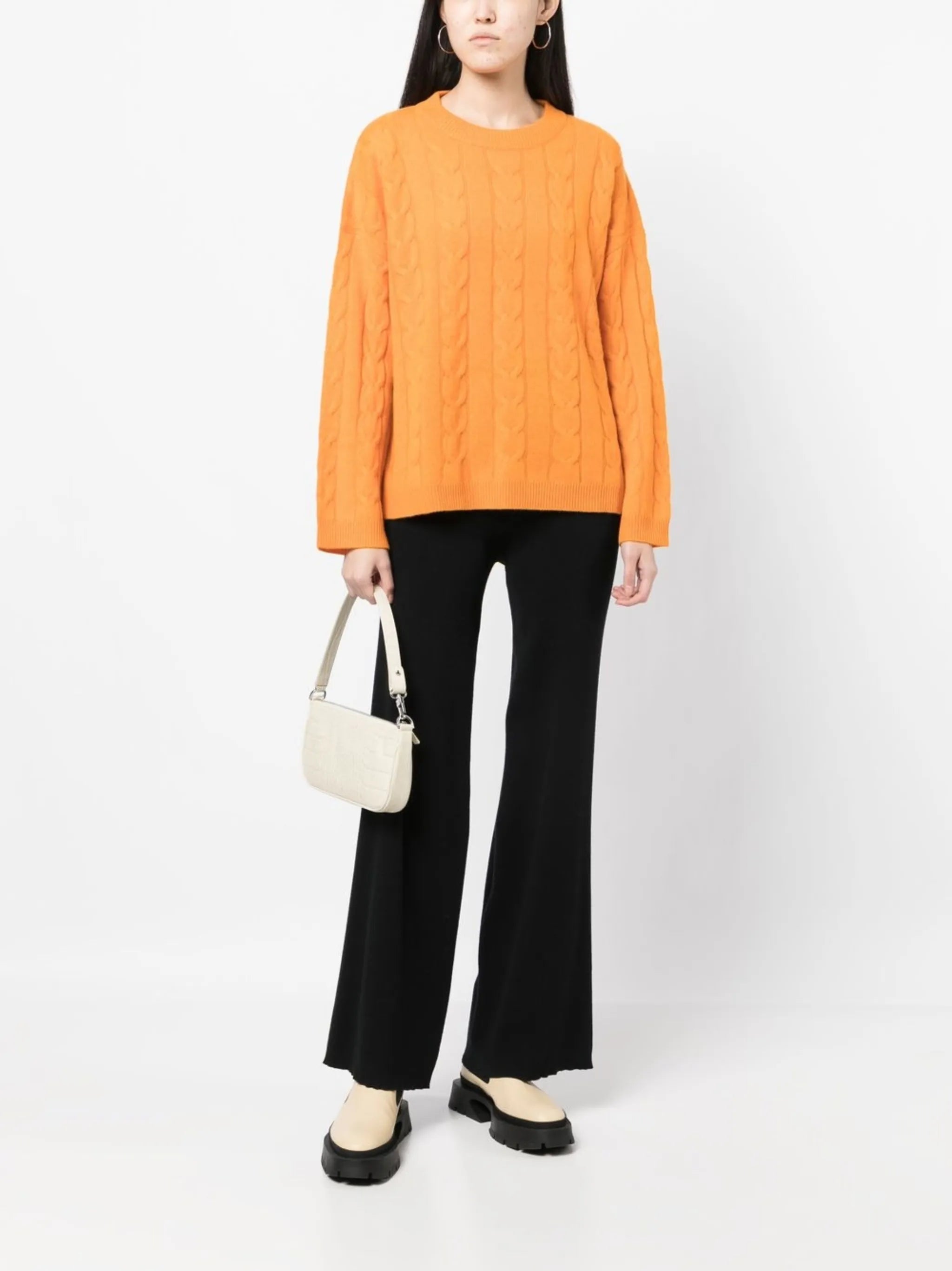 The Vilma cable-knit jumper
