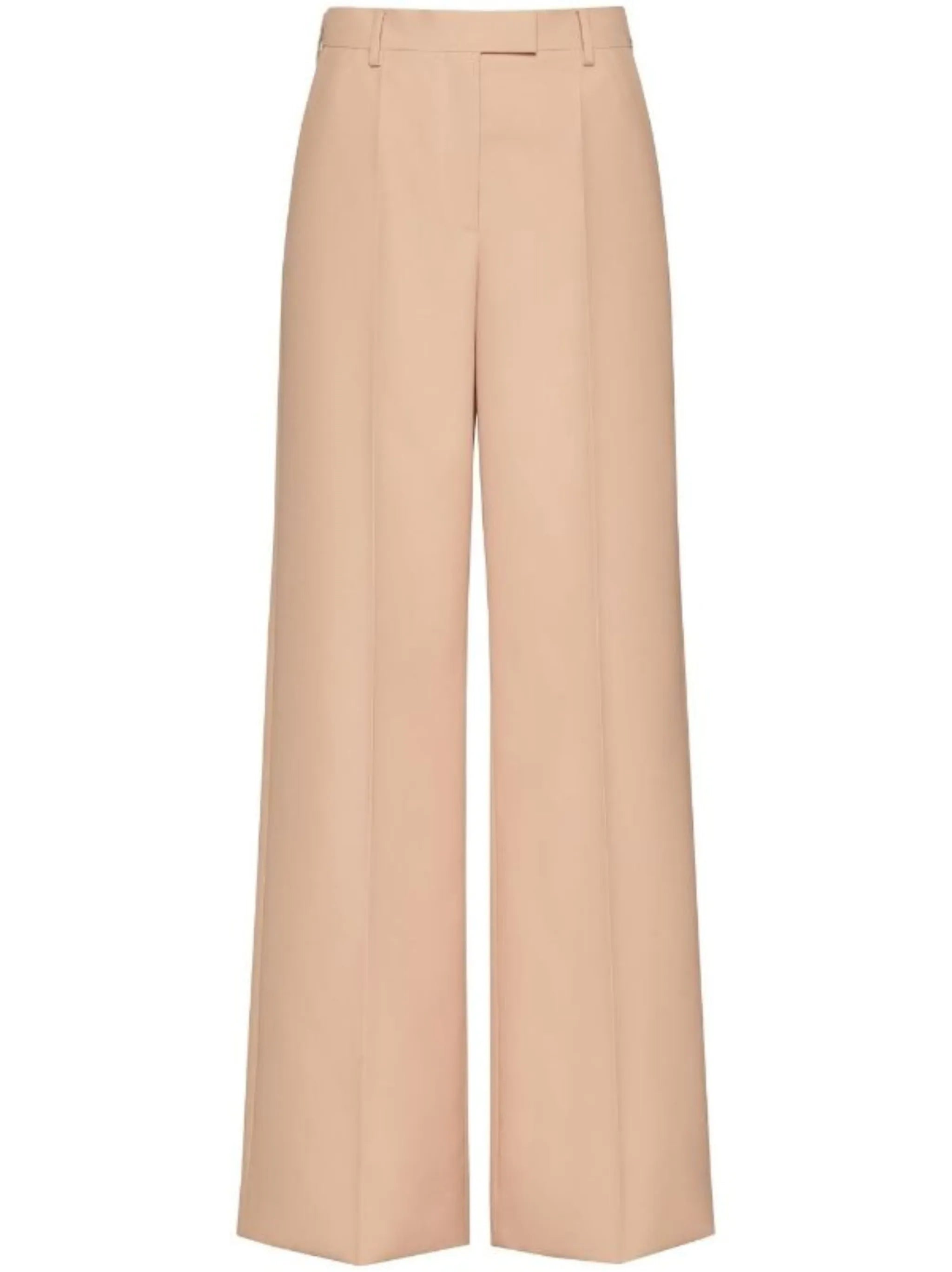 high-waist trousers