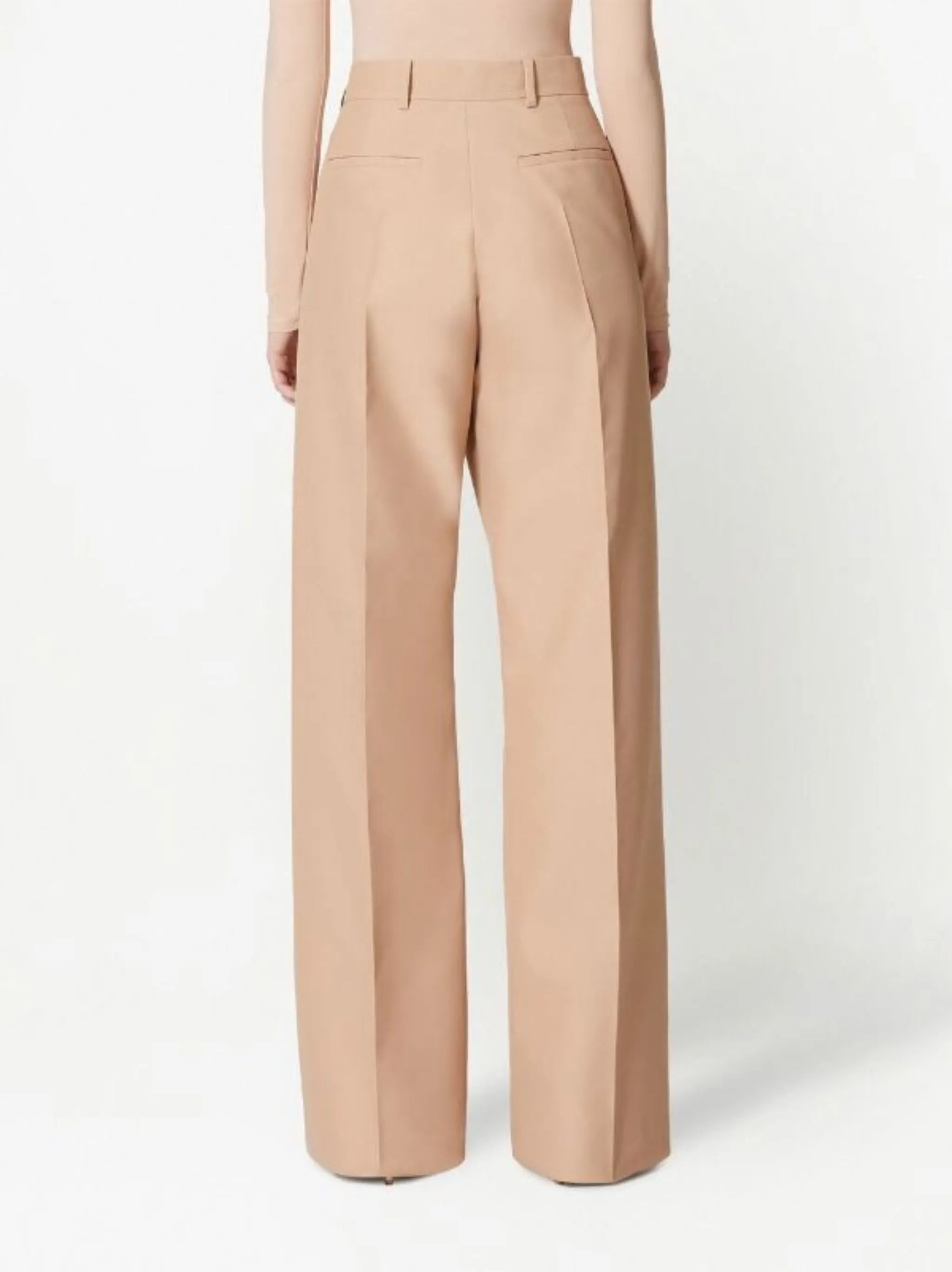 high-waist trousers