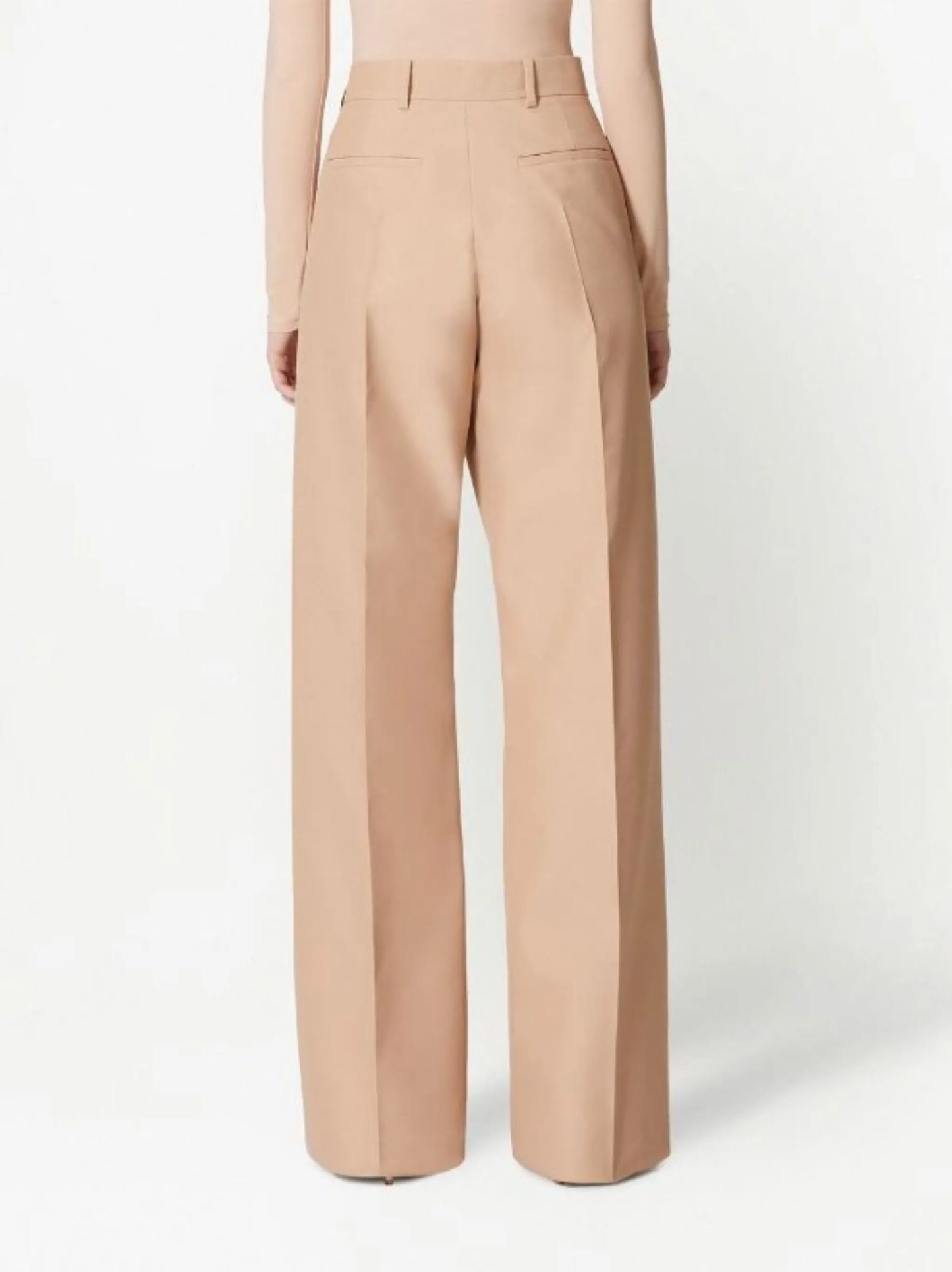 high-waist trousers