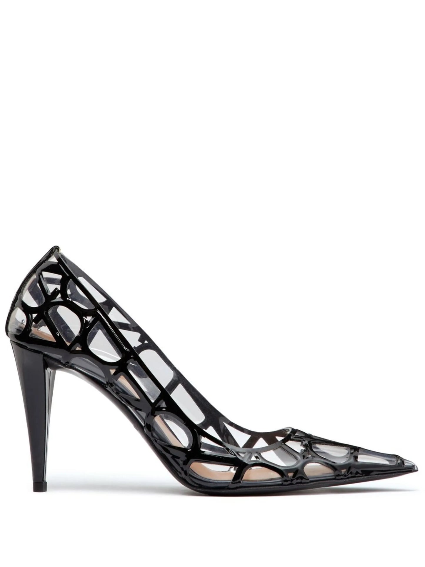 90mm Toile Iconographe pumps