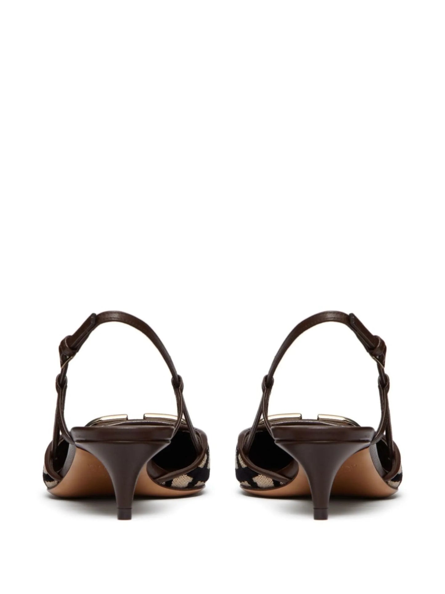 40mm VLogo Signature slingback pumps
