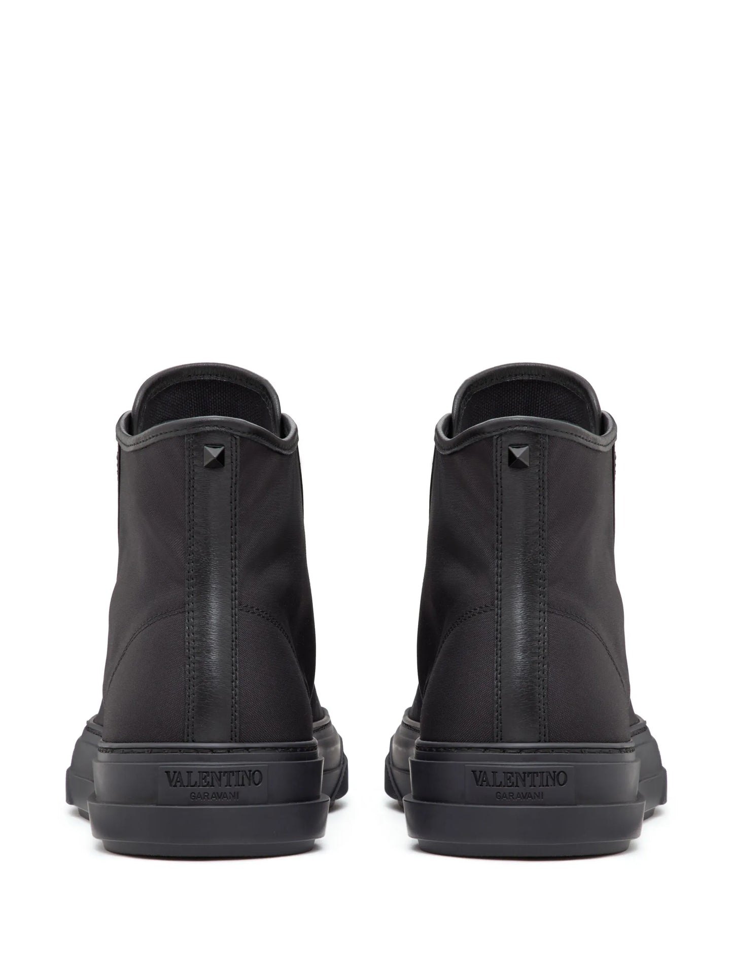 high-top lace-up sneakers