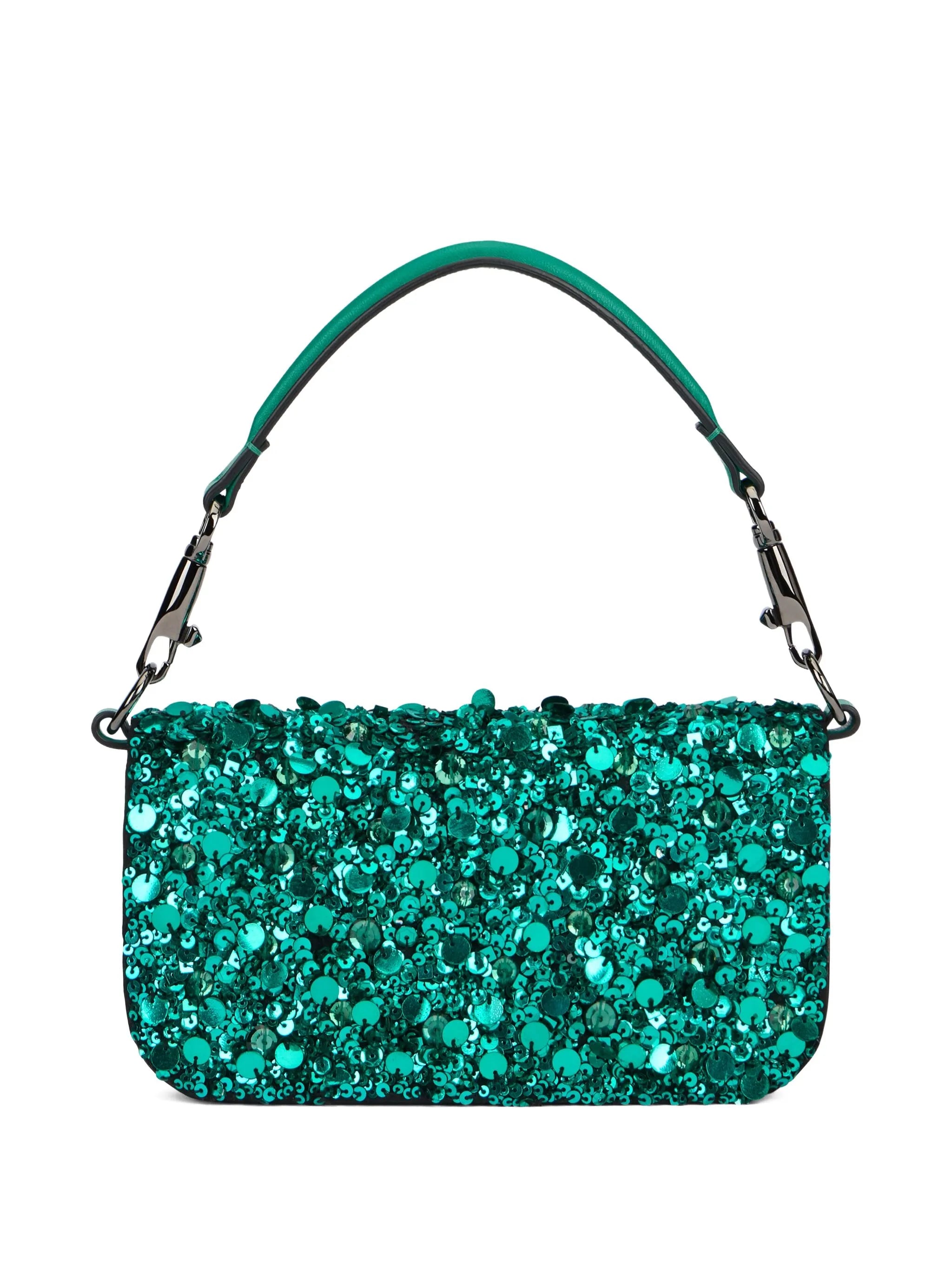 small Lòco embroidered shoulder bag