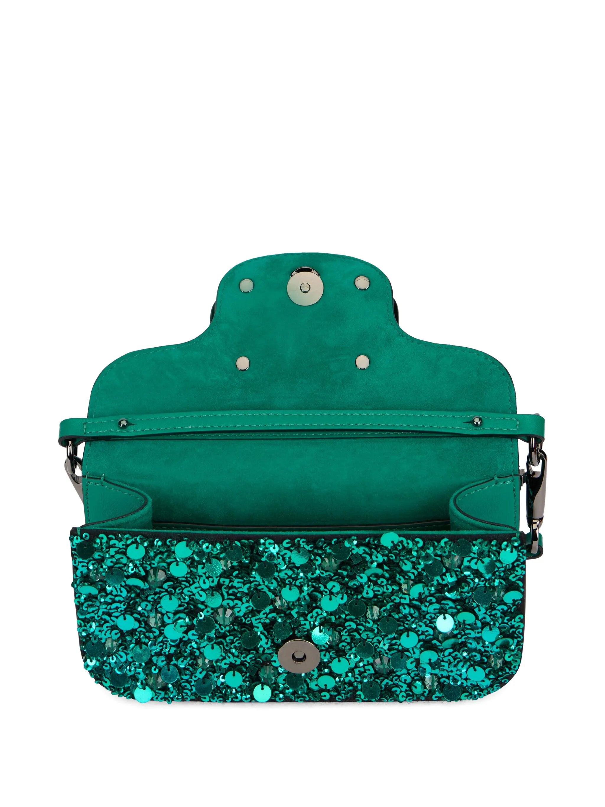 small Lòco embroidered shoulder bag