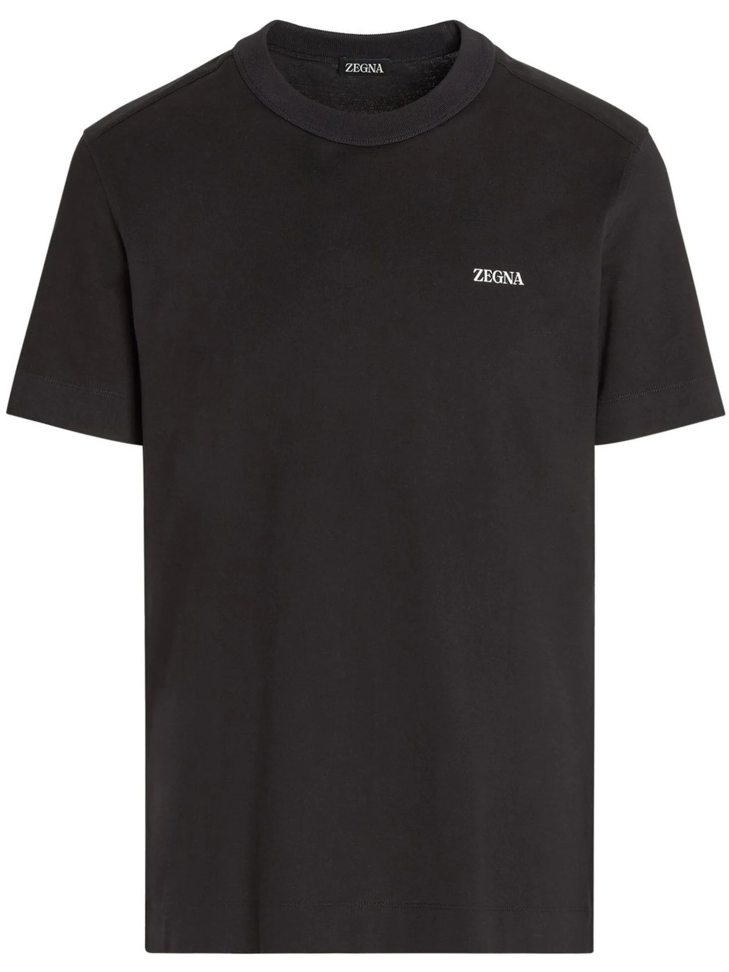 logo-embroidered T-shirt