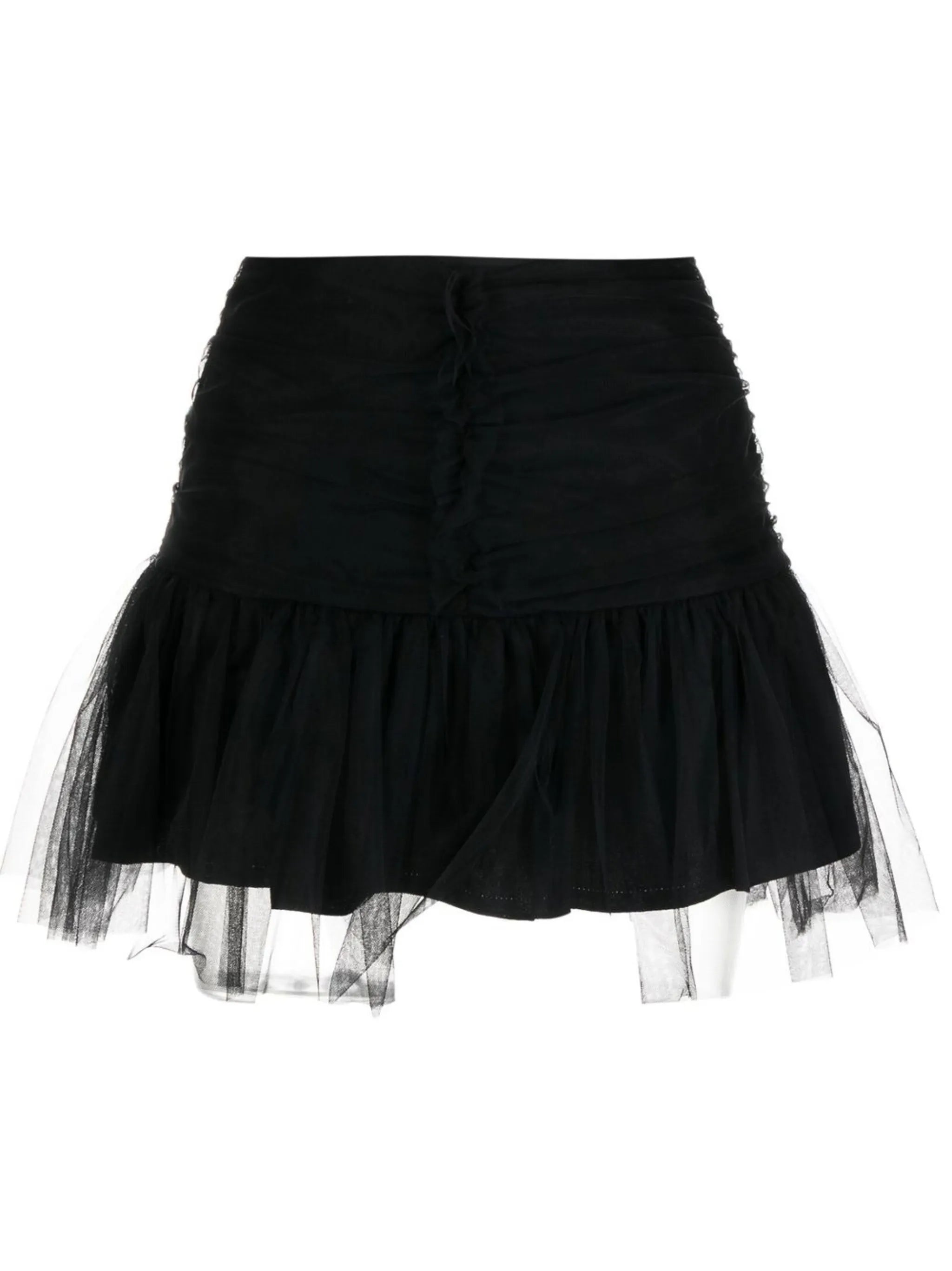 tulle mini skirt