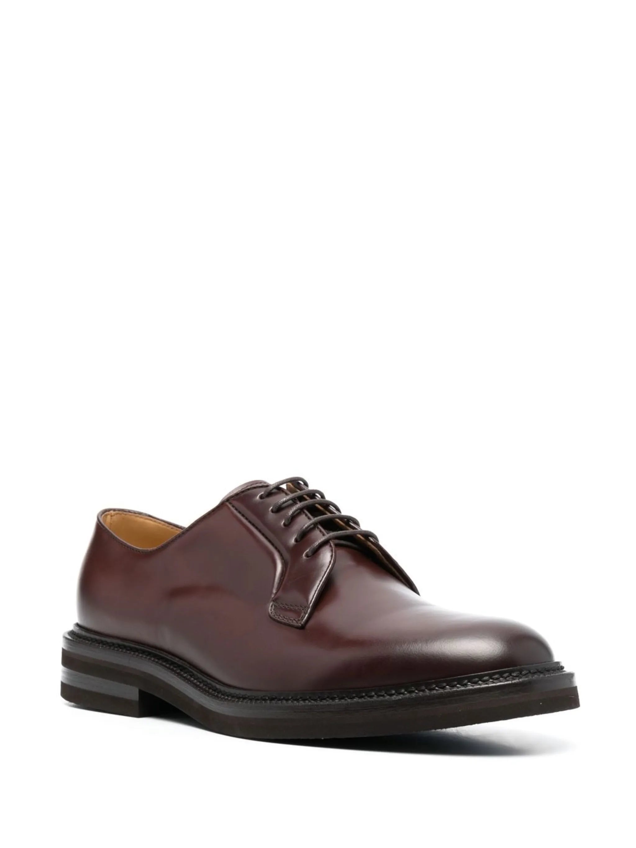 leather derby shoes