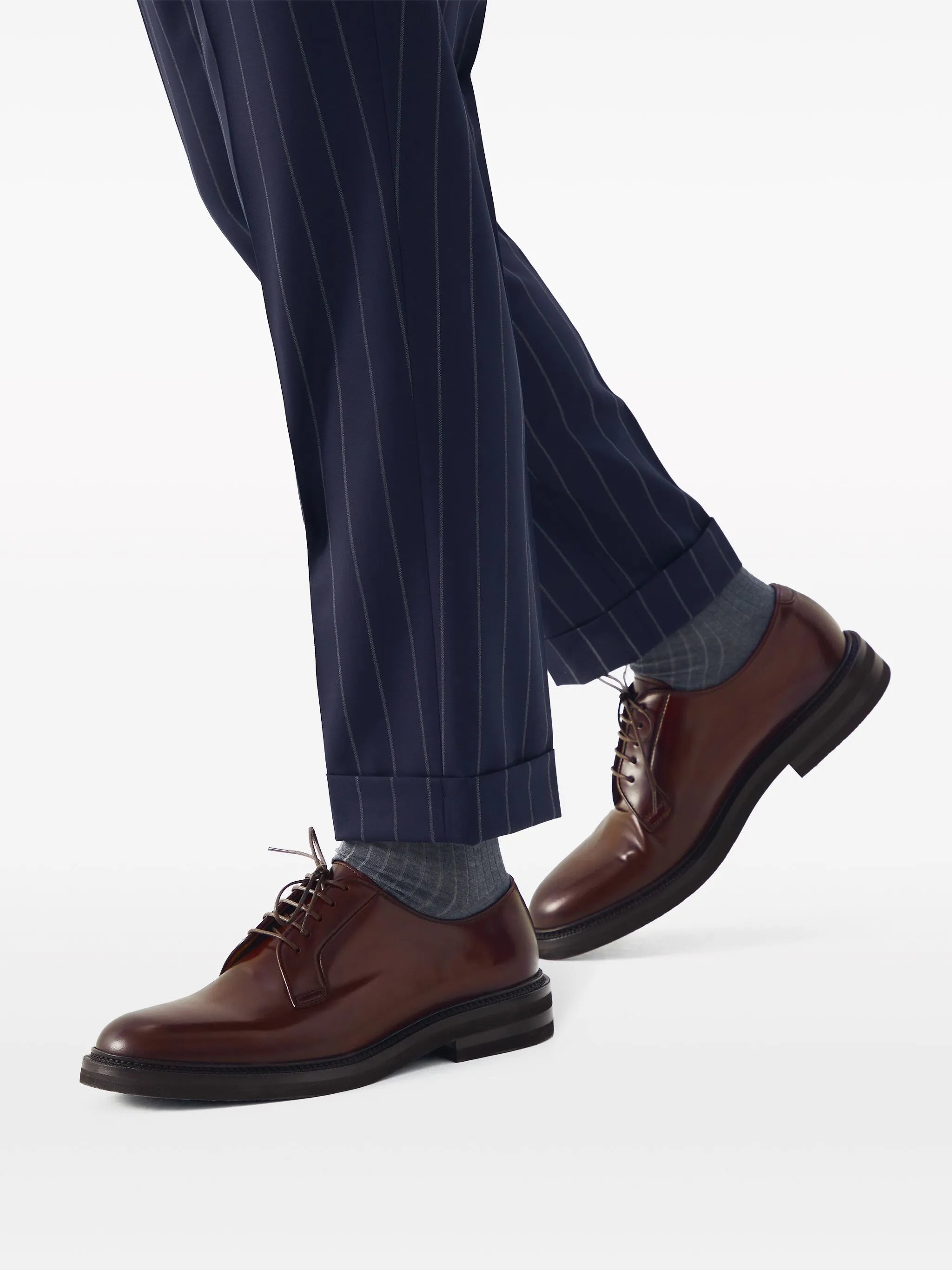 leather derby shoes