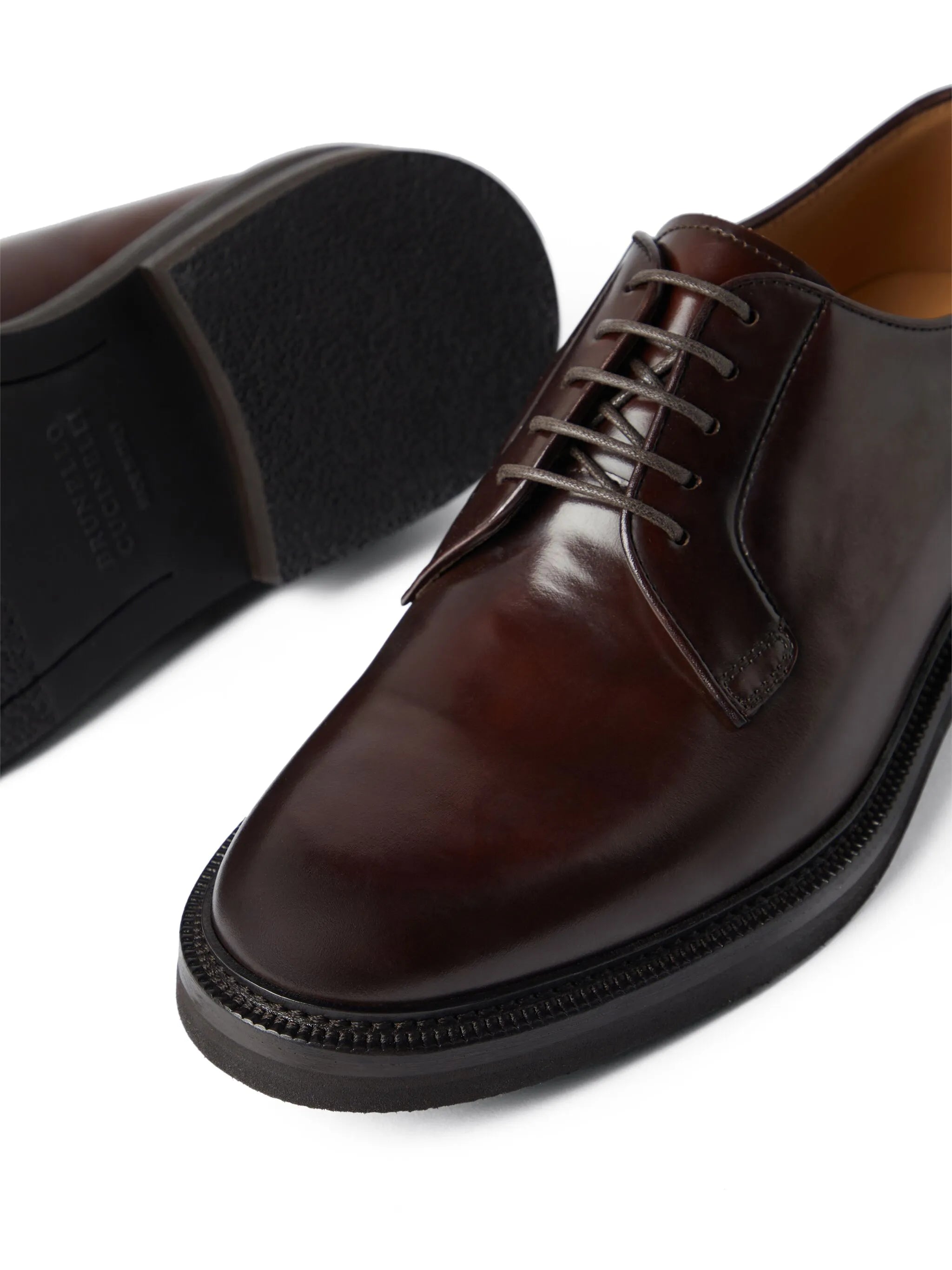 leather derby shoes
