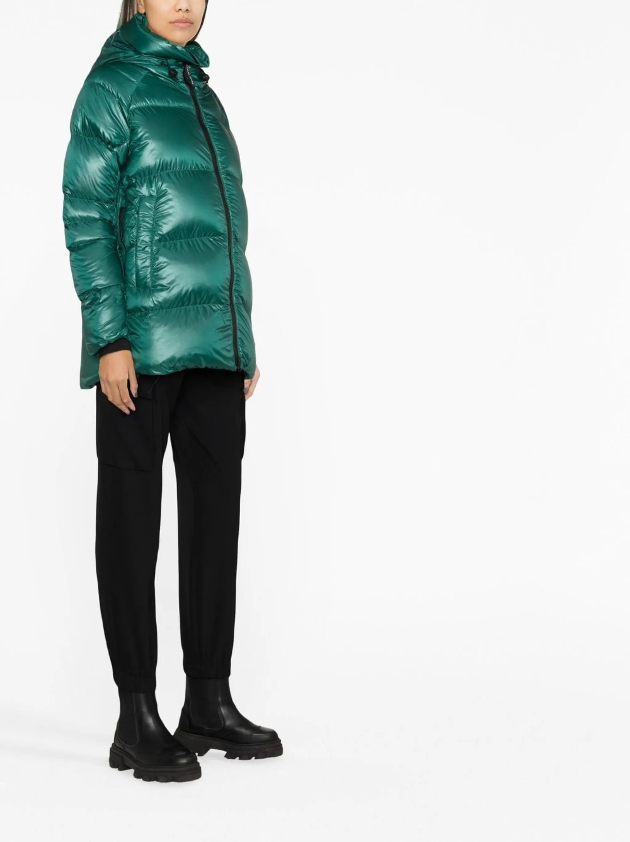 down-filled padded jacket