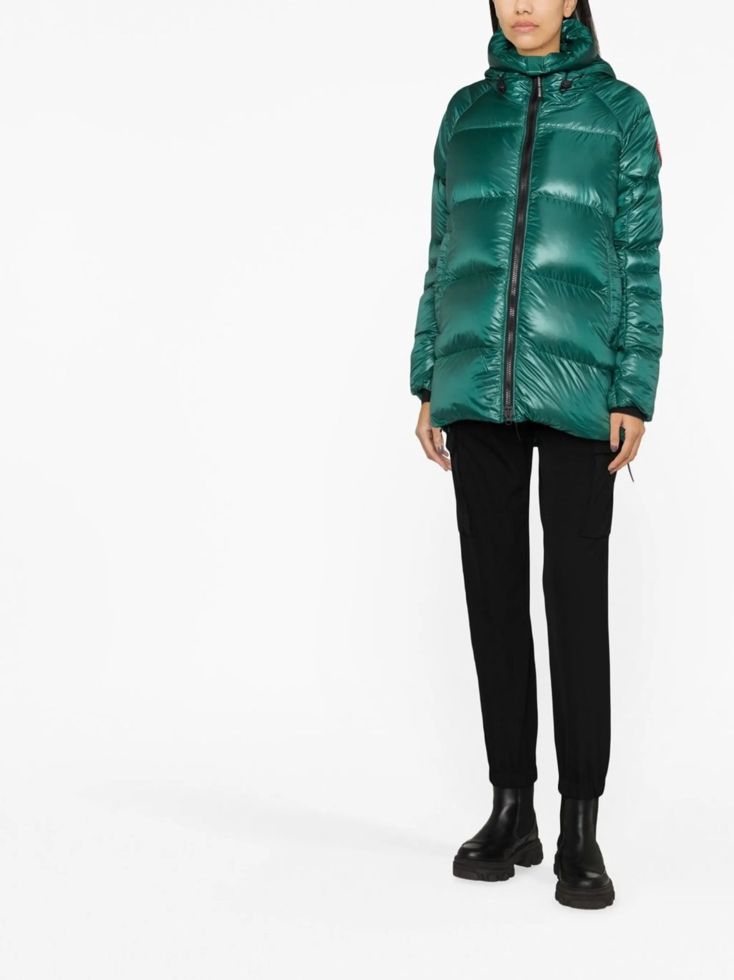 down-filled padded jacket