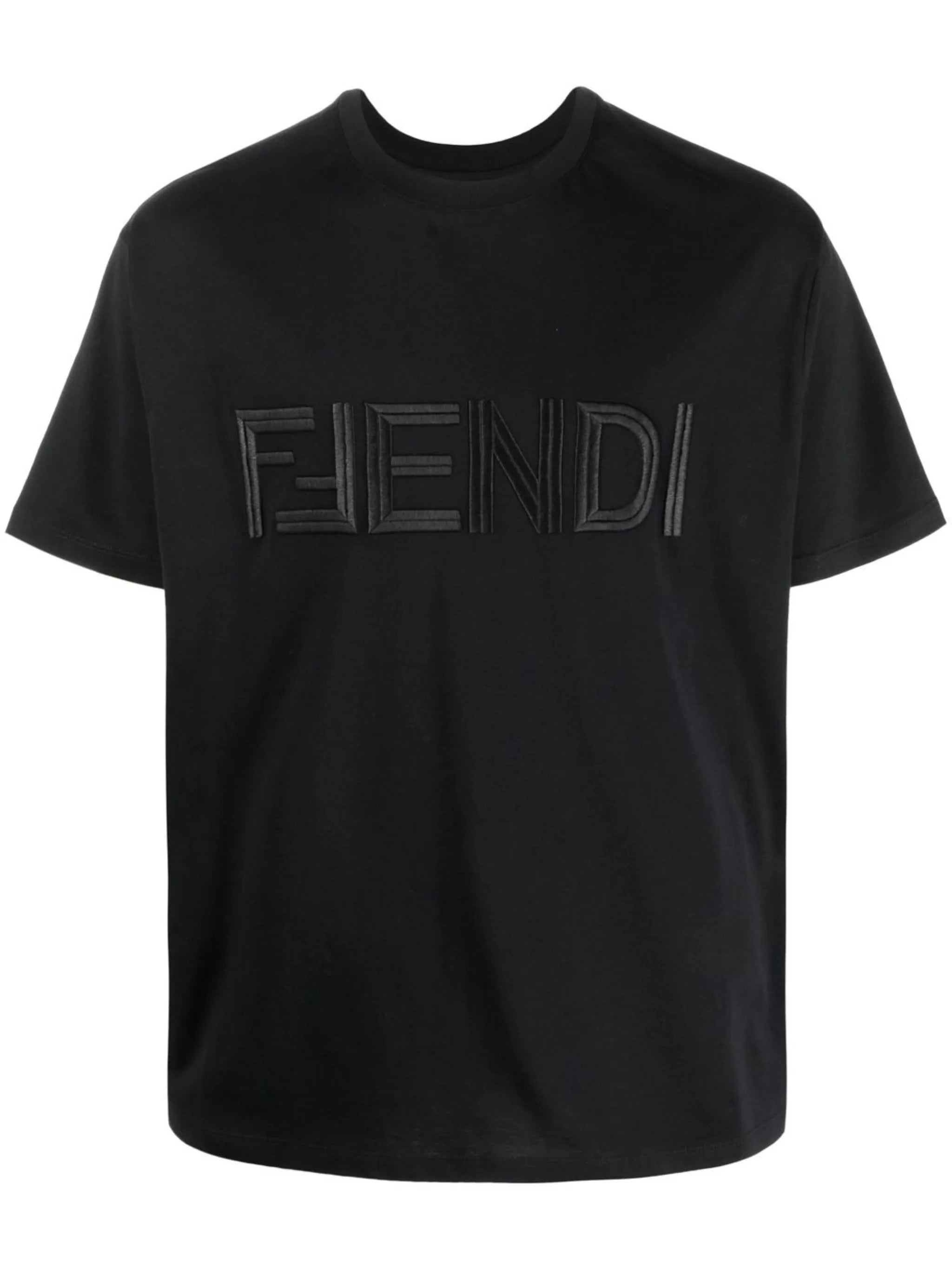 embroidered-logo cotton T-shirt