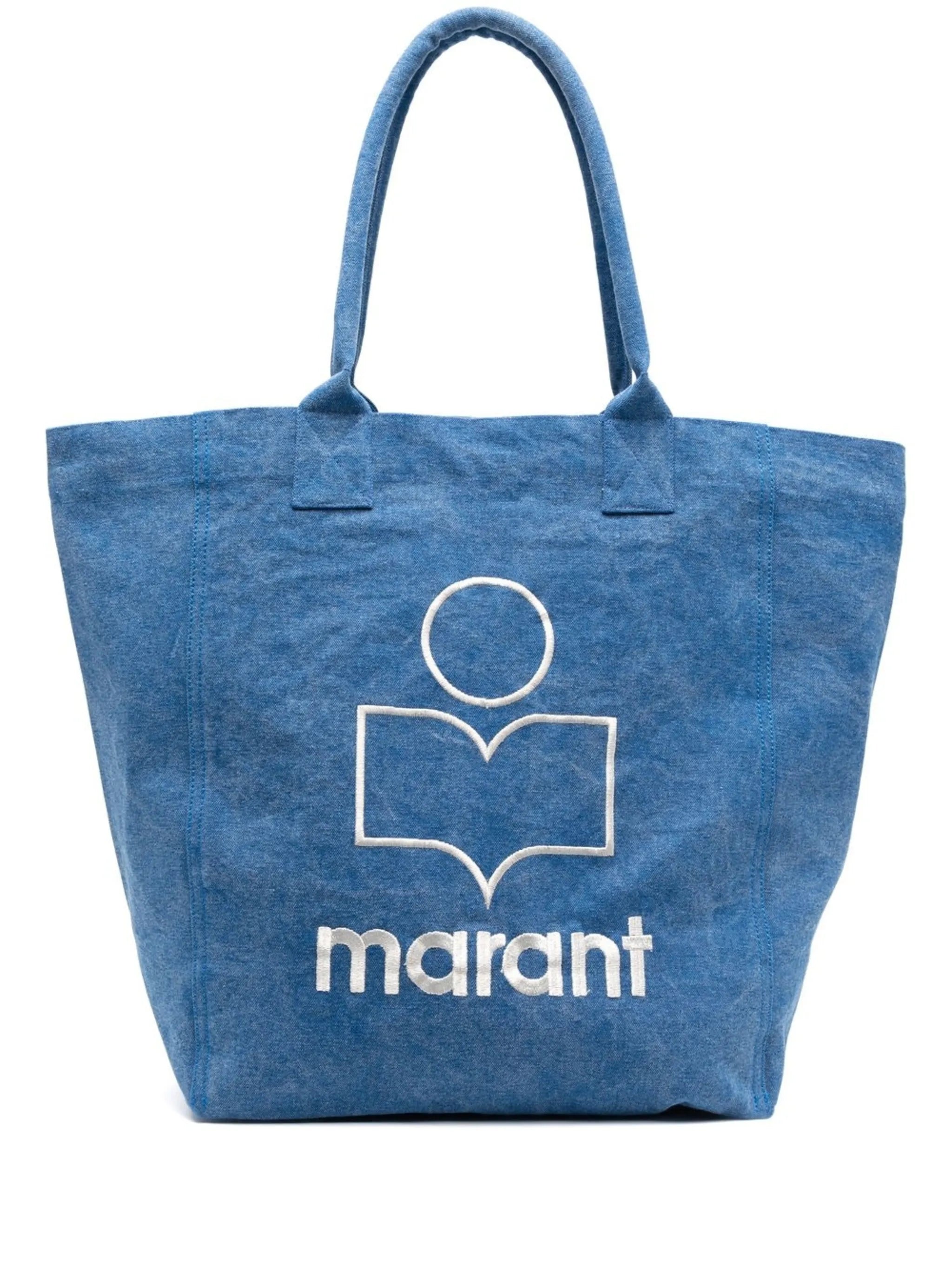 Yenky logo-embroidered tote bag